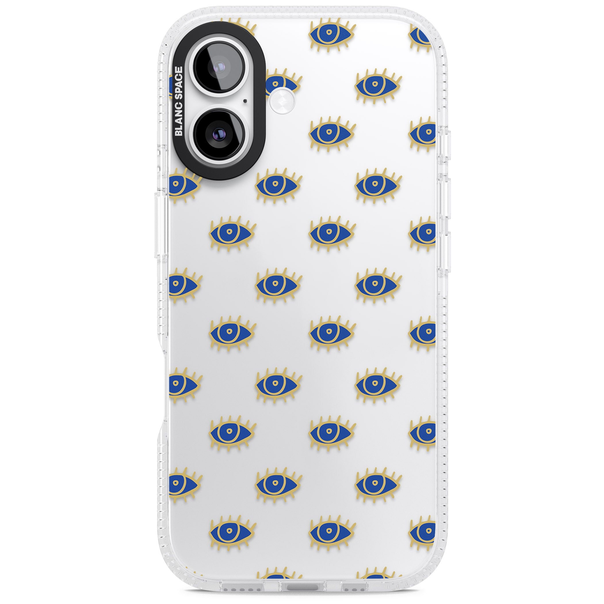 Psychedelic Eyes Pattern Classic iPhone 17 Impact Air Clear Phone Case