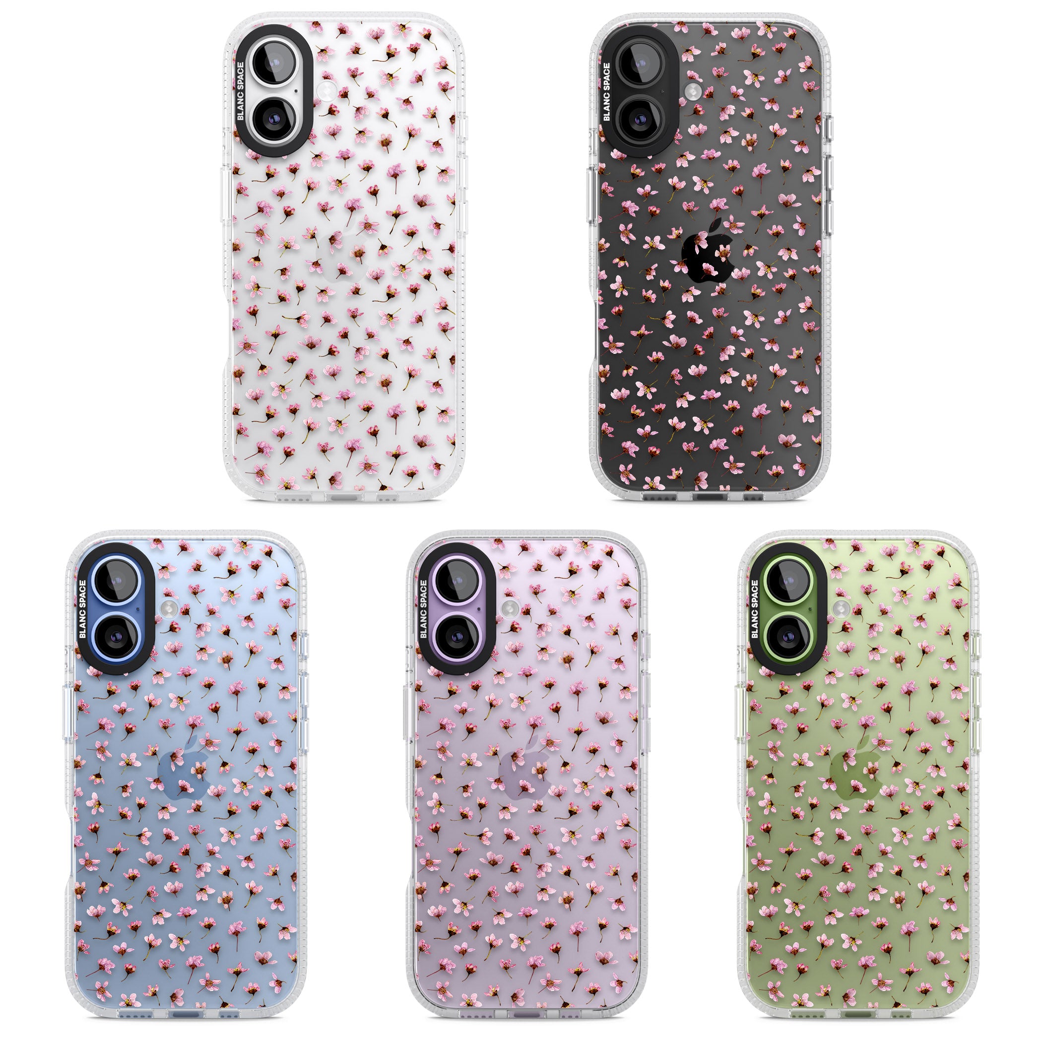 Pink Blossom iPhone 17 Impact Air Clear Phone Case APT Impact Protection