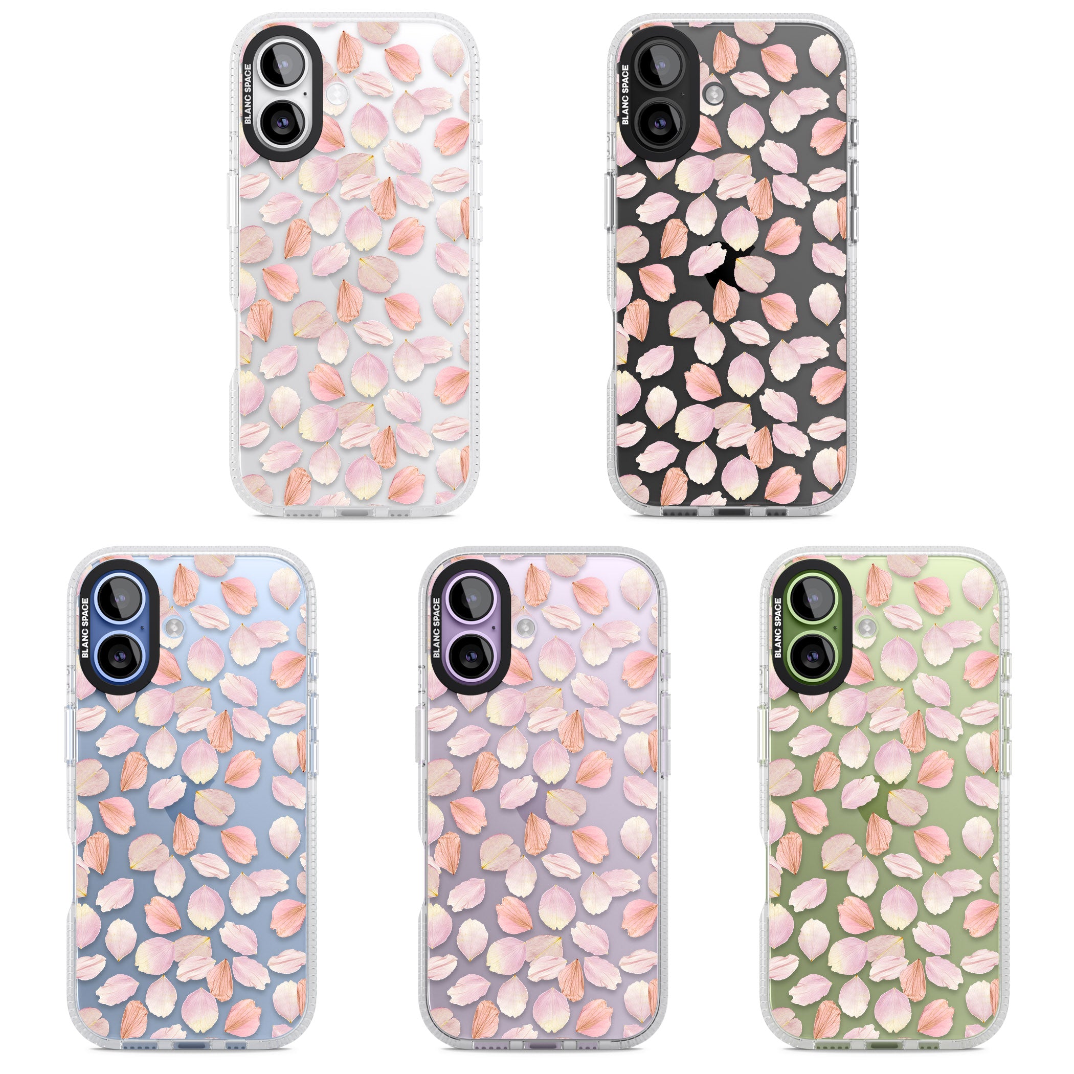 Petal Dream iPhone 17 Impact Air Clear Phone Case APT Impact Protection
