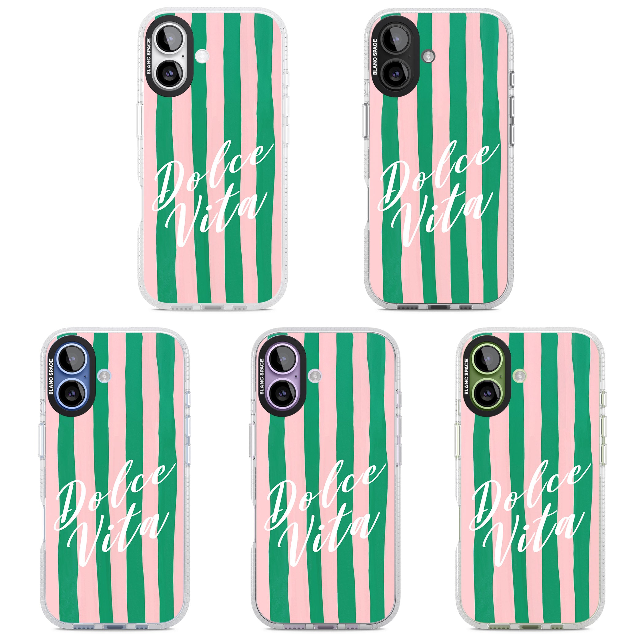 Dolce Vita iPhone 17 Impact Air Clear Phone Case APT Impact Protection