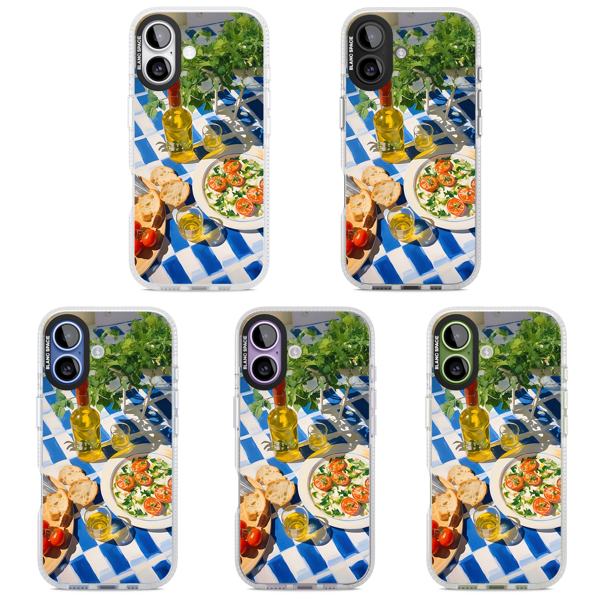Caprese Salad iPhone 17 Impact Air Clear Phone Case APT Impact Protection