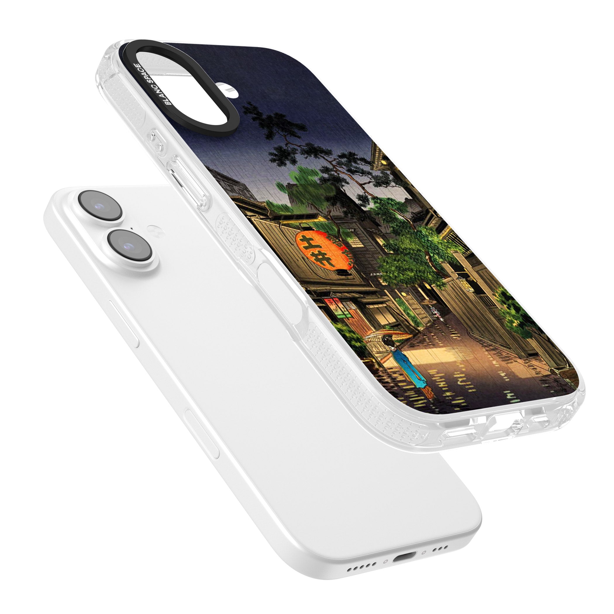 Evening In Ushigome iPhone 17 Impact Air Clear Phone Case Colours