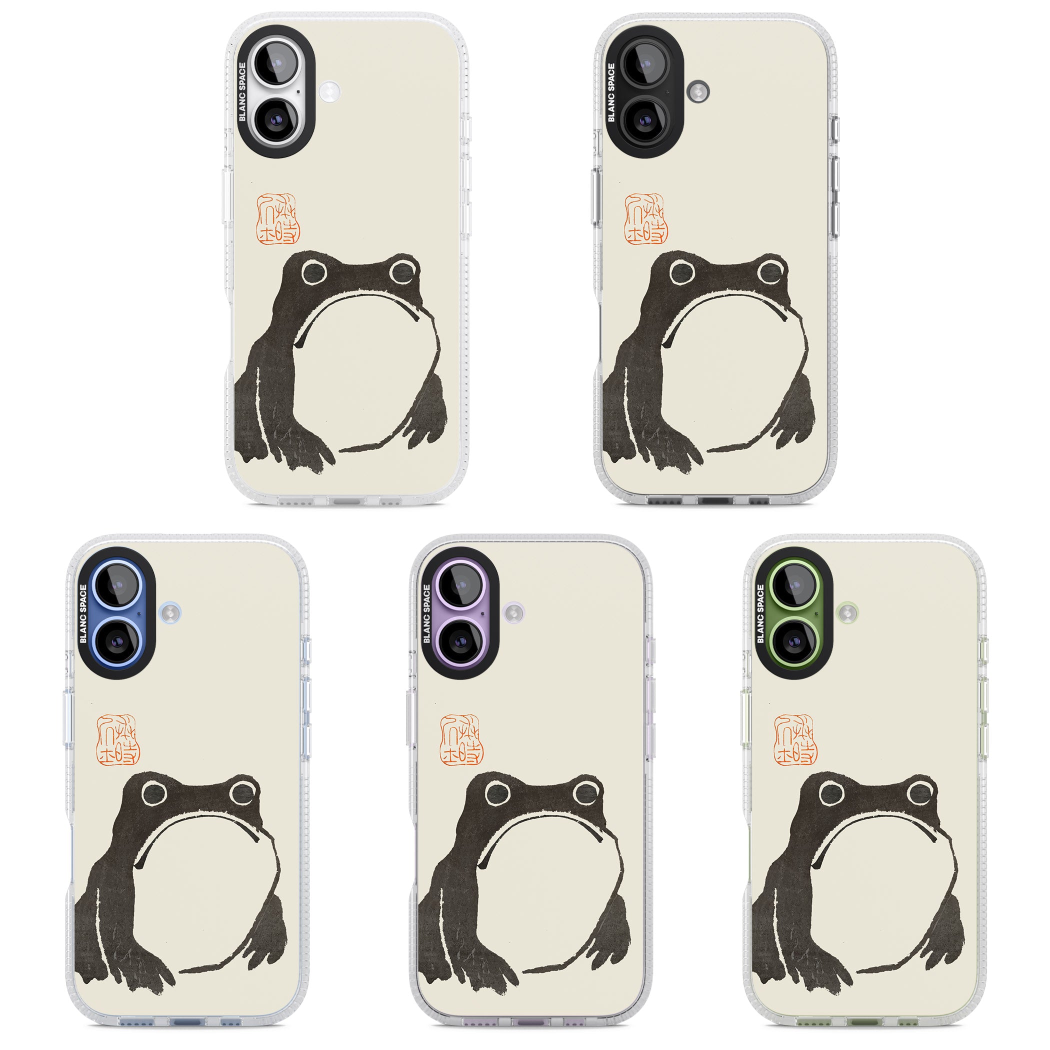 Matsumoto Hoji Frog iPhone 17 Impact Air Clear Phone Case APT Impact Protection