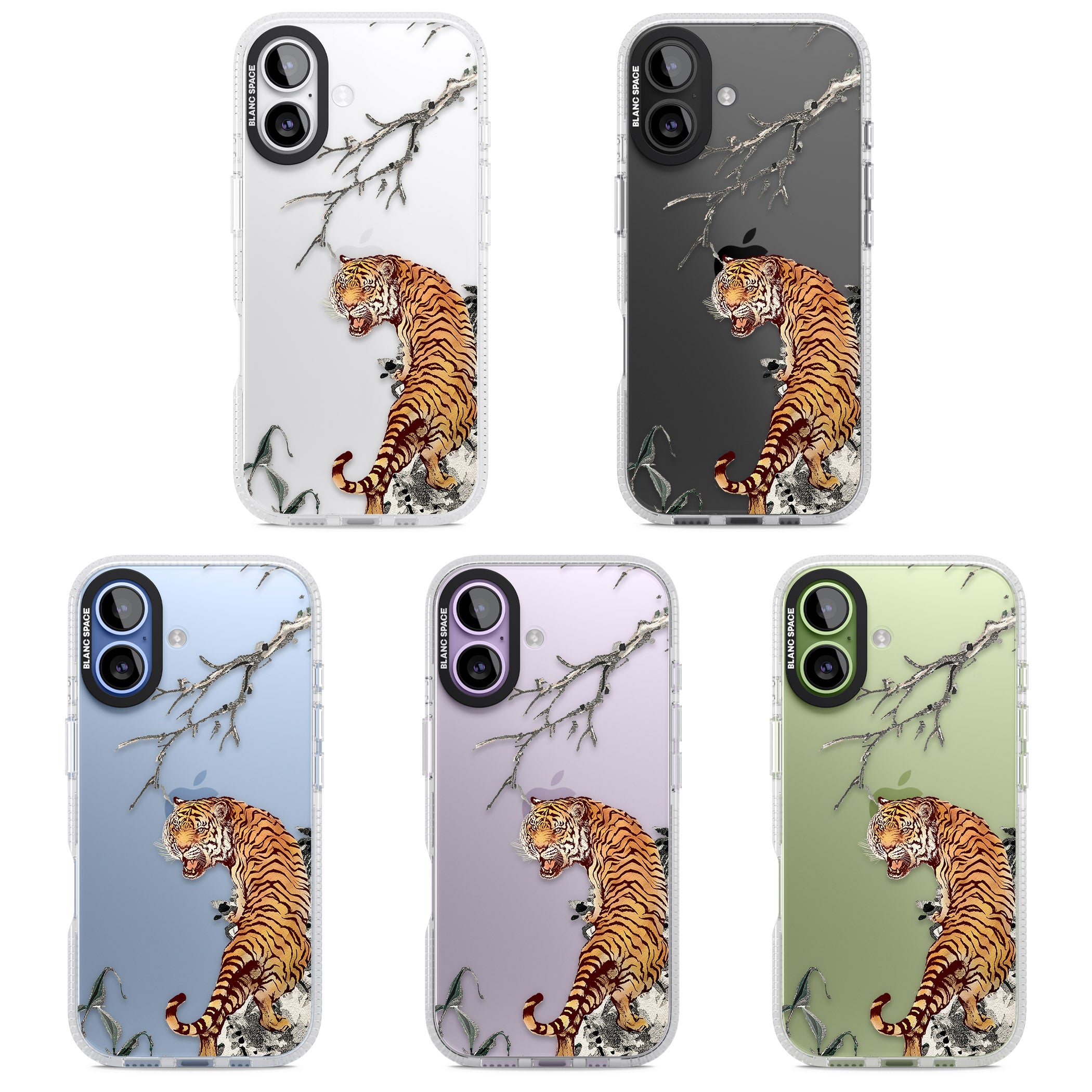 Roaring Tiger iPhone 17 Impact Air Clear Phone Case APT Impact Protection