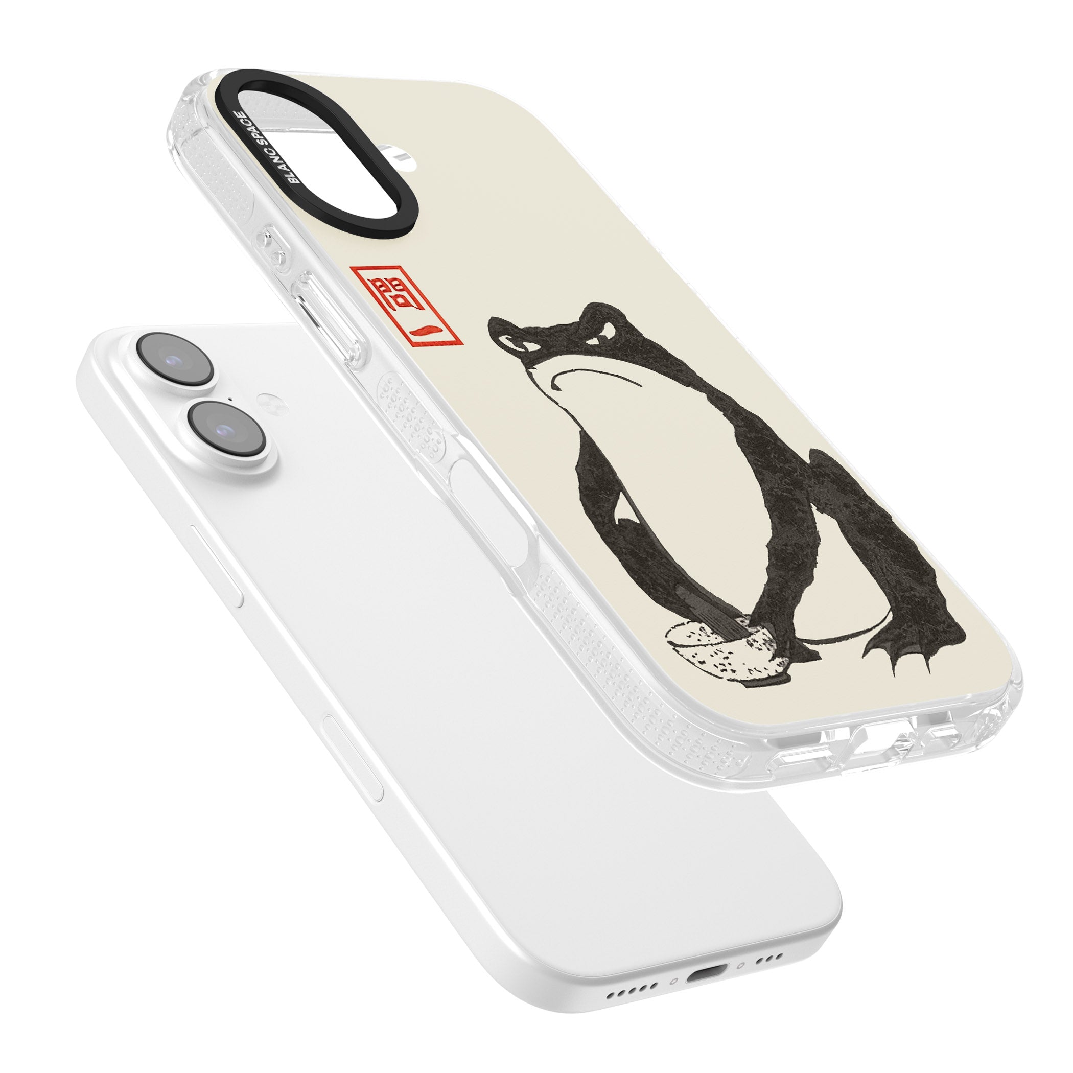 Matsumoto Hoji Grumpy Toad iPhone 17 Impact Air Clear Phone Case Colours