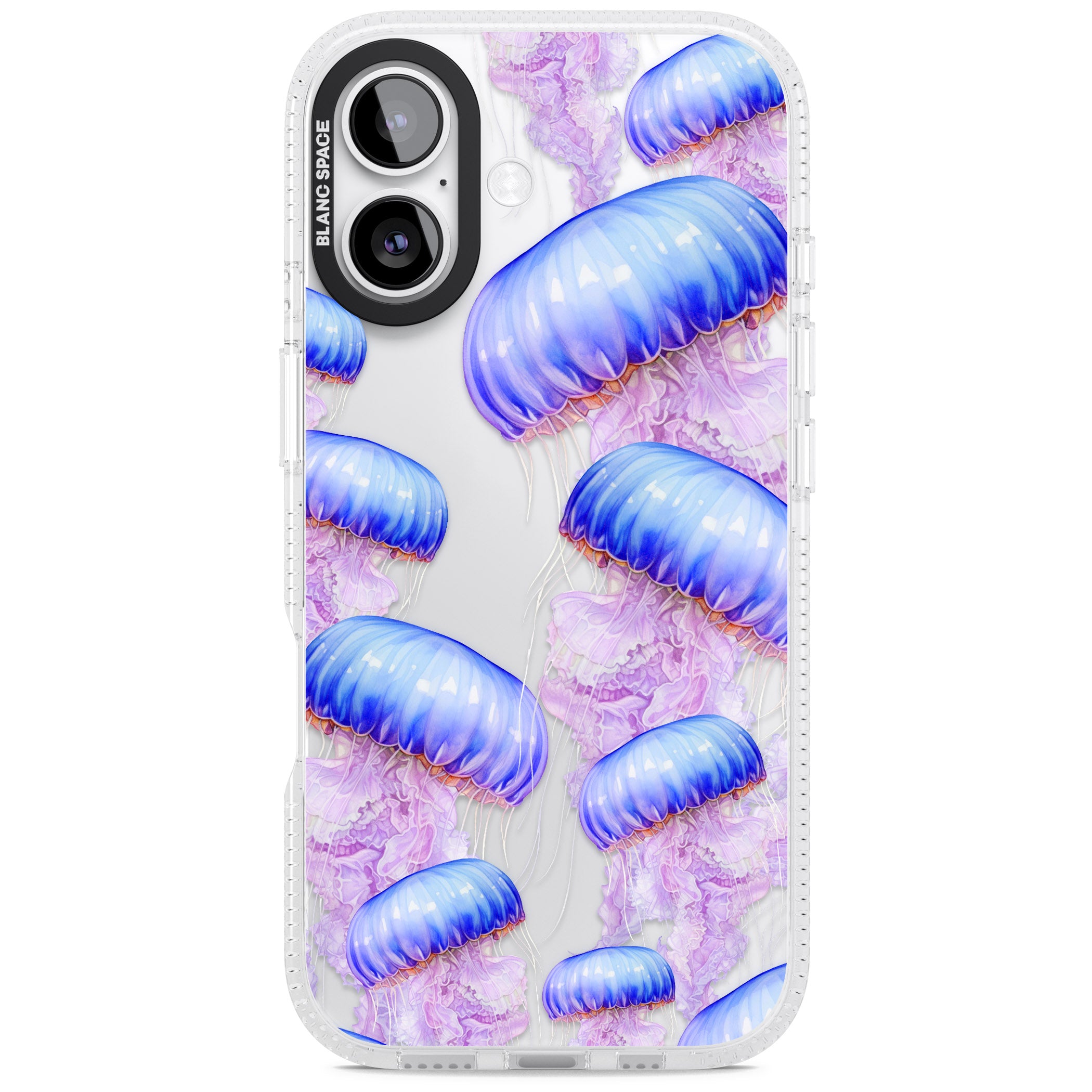 Jellyfish iPhone 17 Impact Air Clear Phone Case