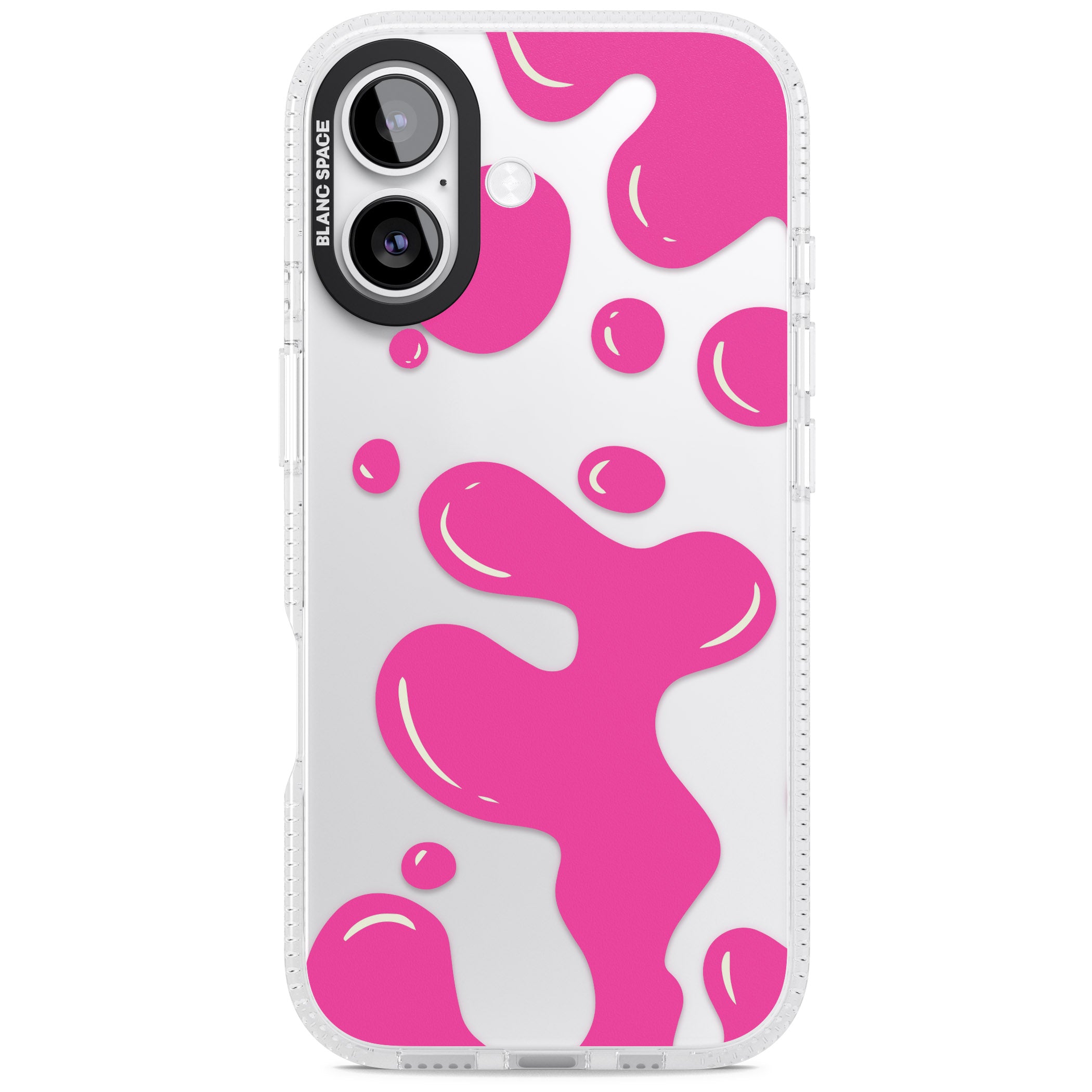 Pink Lava Lamp iPhone 17 Impact Air Clear Phone Case