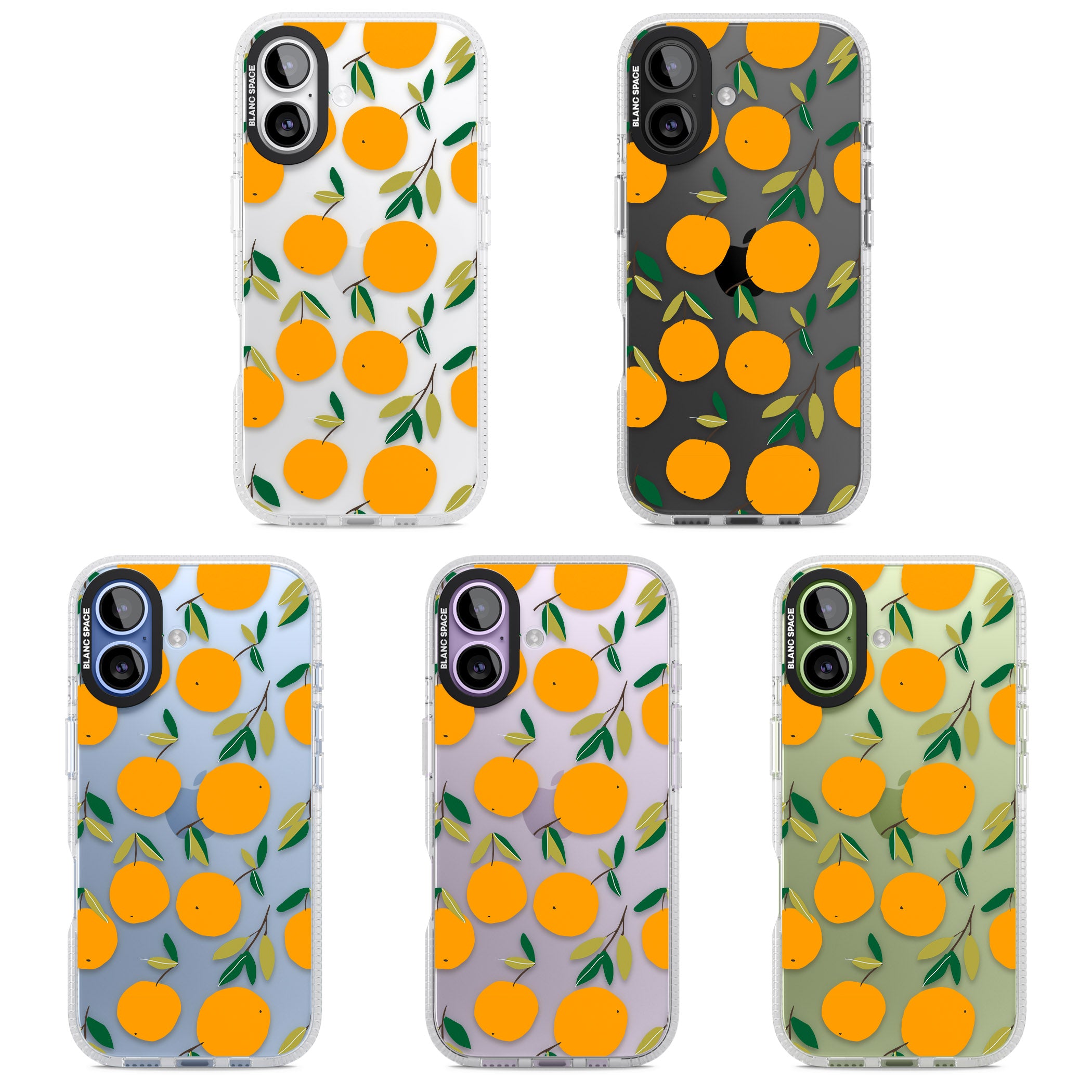 Citrus Grove iPhone 17 Impact Air Clear Phone Case APT Impact Protection