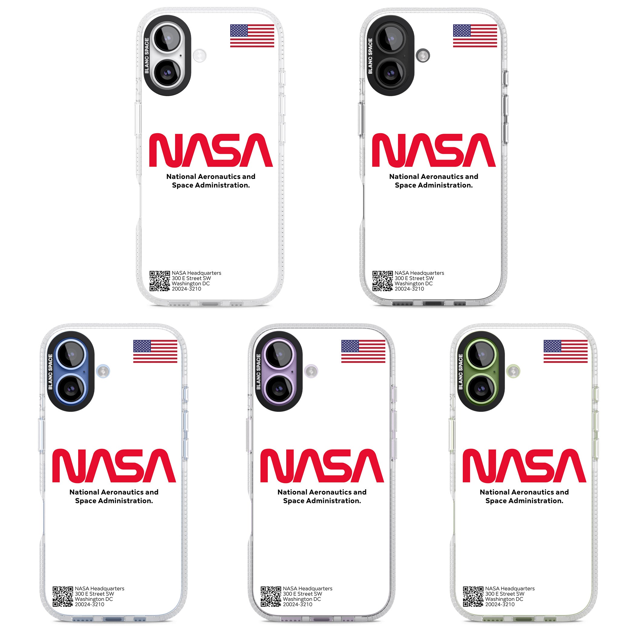 Nasa The Worm iPhone 17 Impact Air Clear Phone Case APT Impact Protection