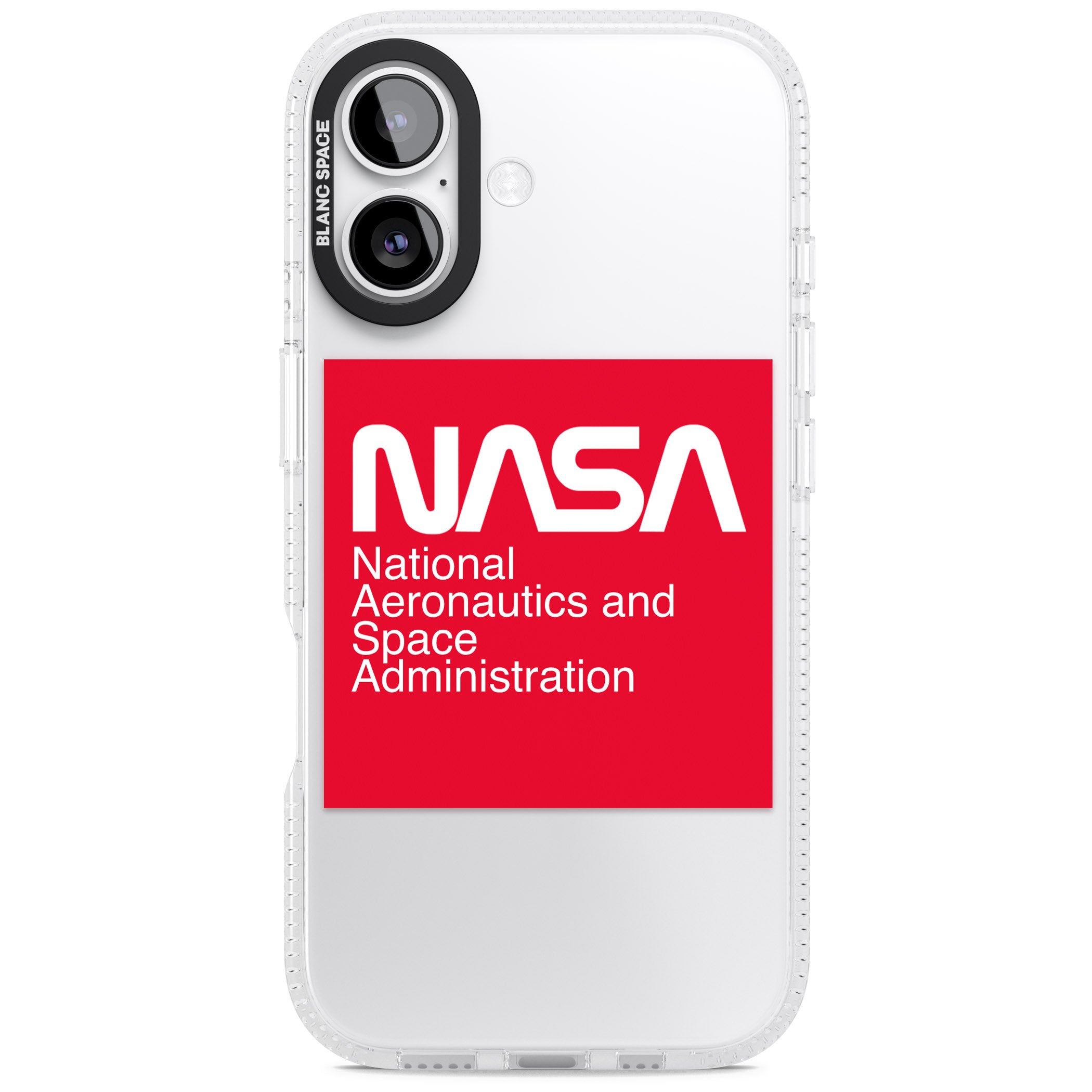 Nasa The Worm Box iPhone 17 Impact Air Clear Phone Case