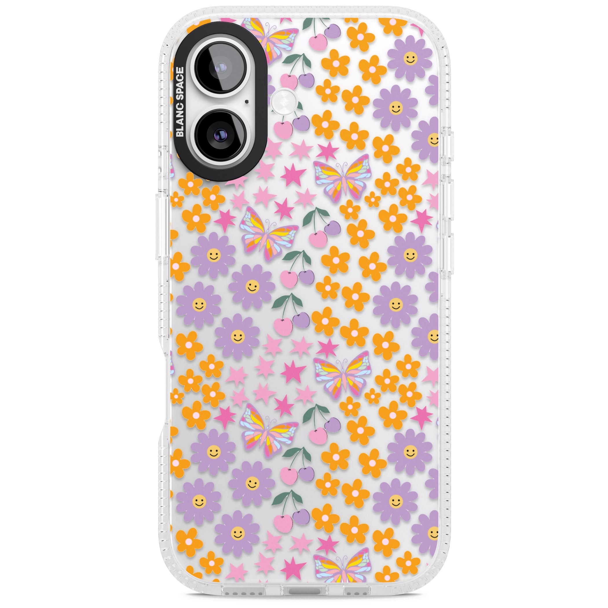Botanical Bombardment iPhone 17 Impact Air Clear Phone Case