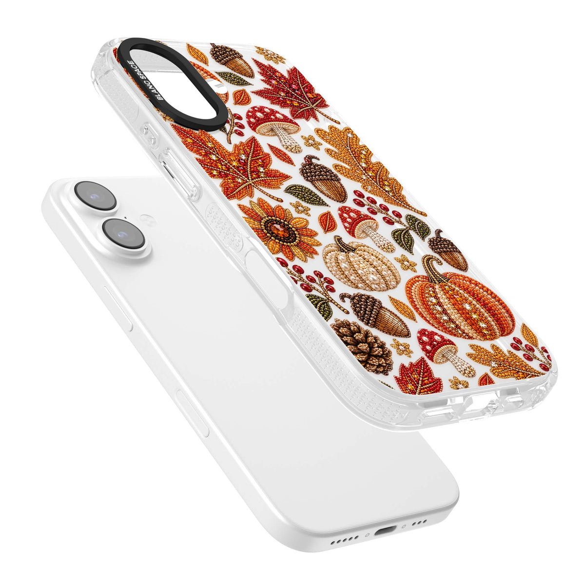 Beaded Autumn iPhone case | Clear Case Impact Air case for iPhone 17