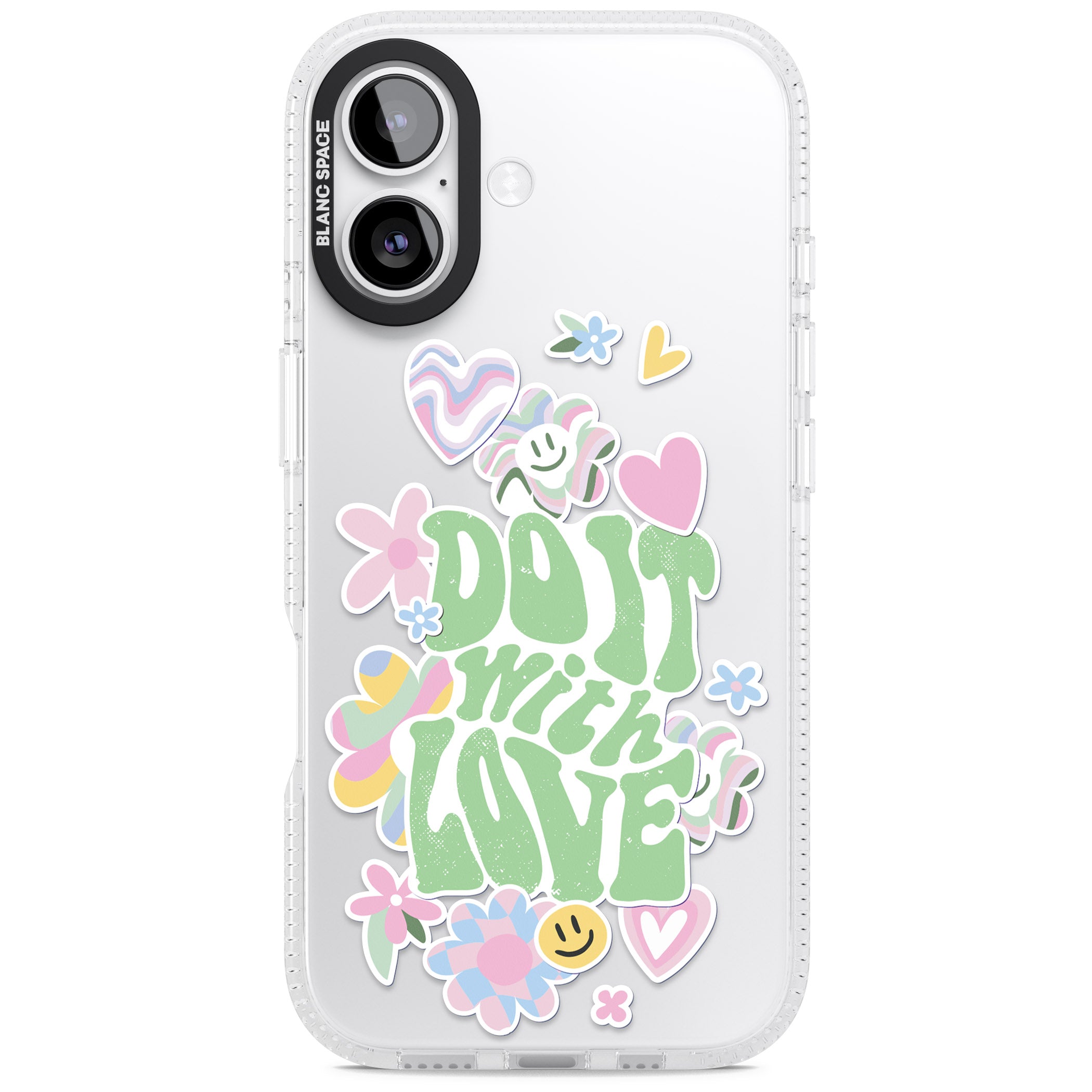 Do It With Love iPhone 17 Impact Air Clear Phone Case