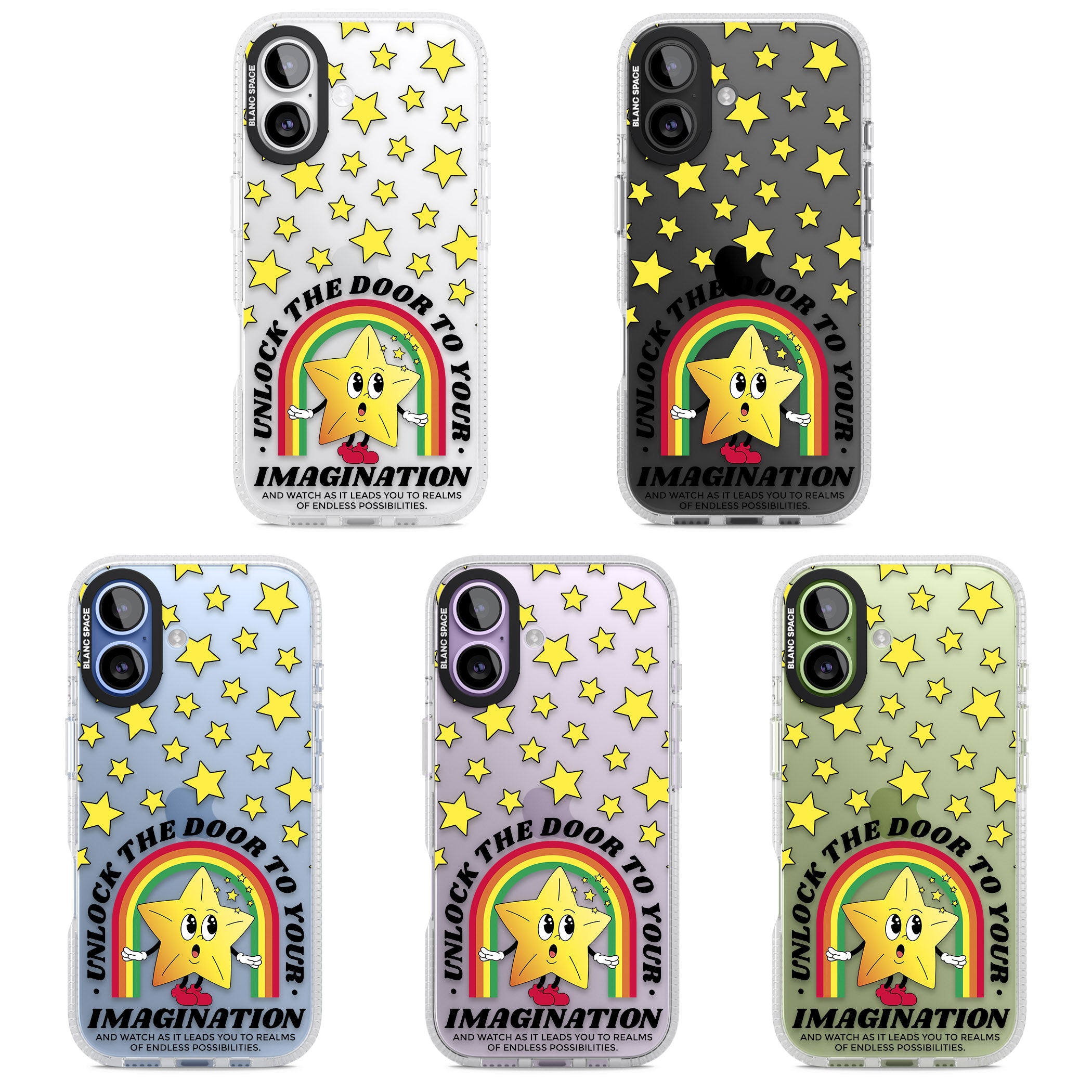 Imagination iPhone 17 Impact Air Clear Phone Case APT Impact Protection