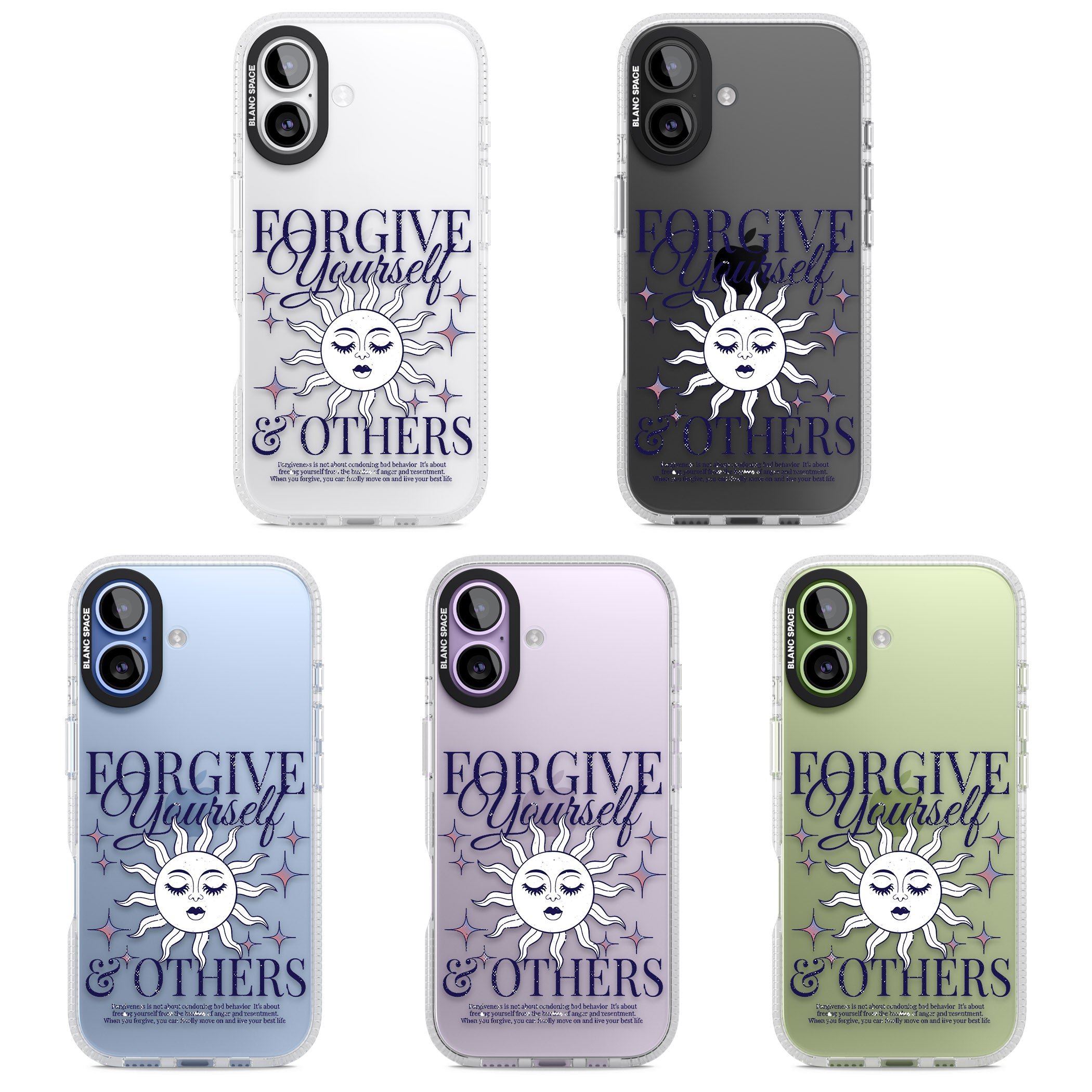 Forgiveness iPhone 17 Impact Air Clear Phone Case APT Impact Protection