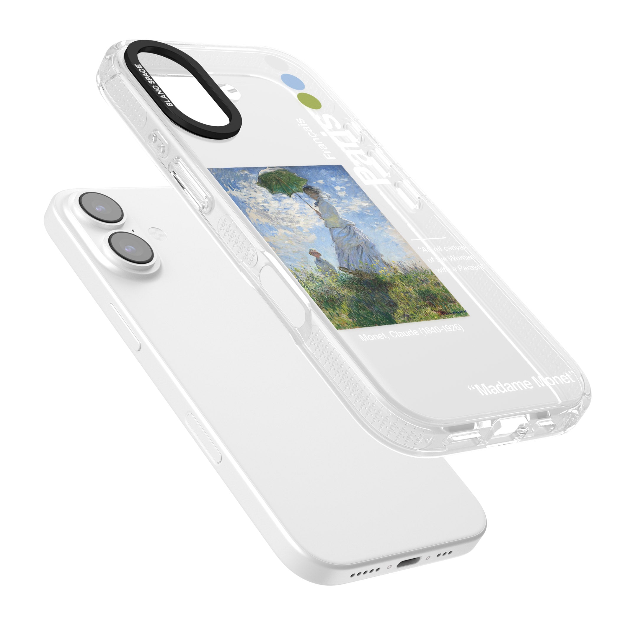 Madame Monet And Her Son iPhone 17 Impact Air Clear Phone Case Colours