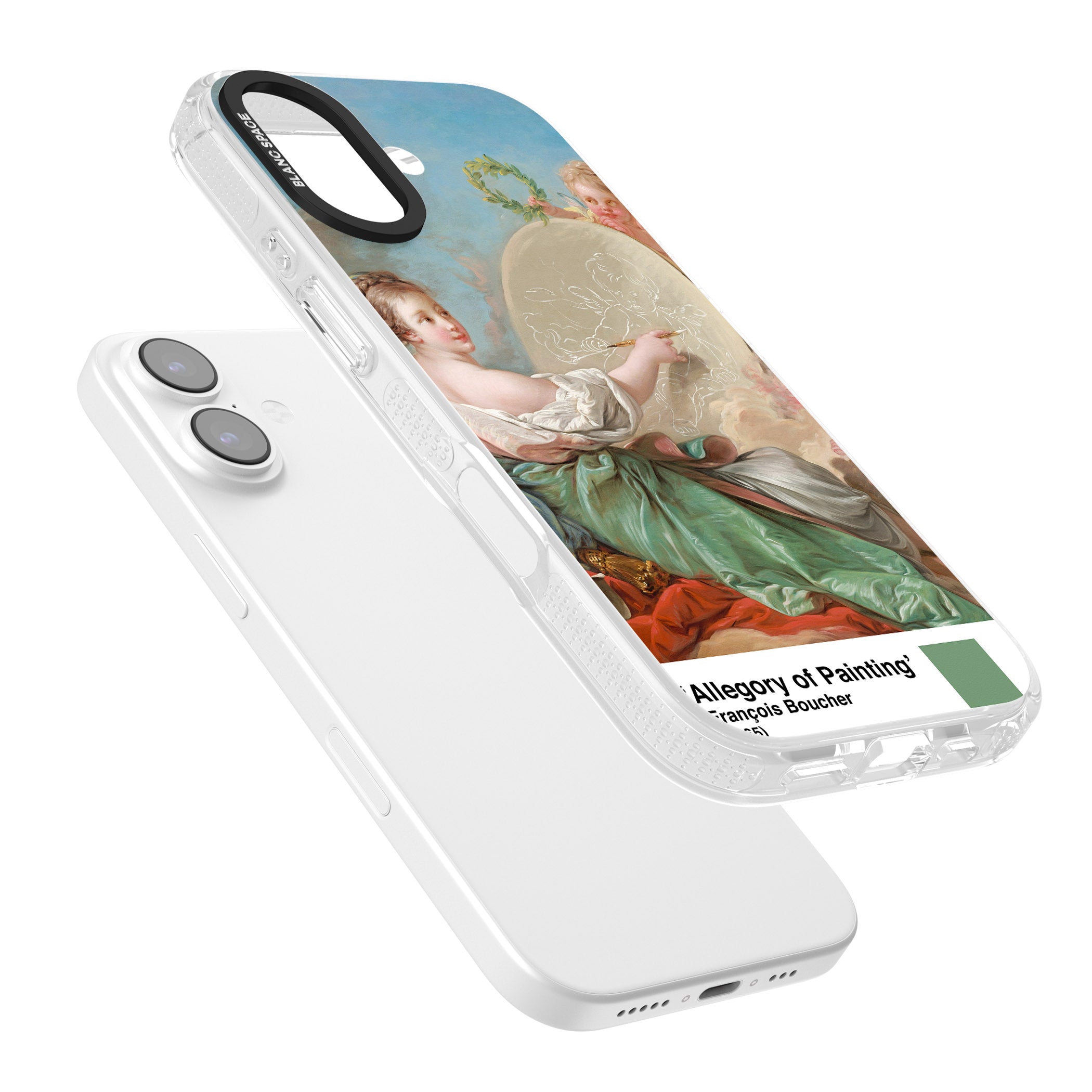 Allegory Of Painting iPhone 17 Impact Air Clear Phone Case Colours