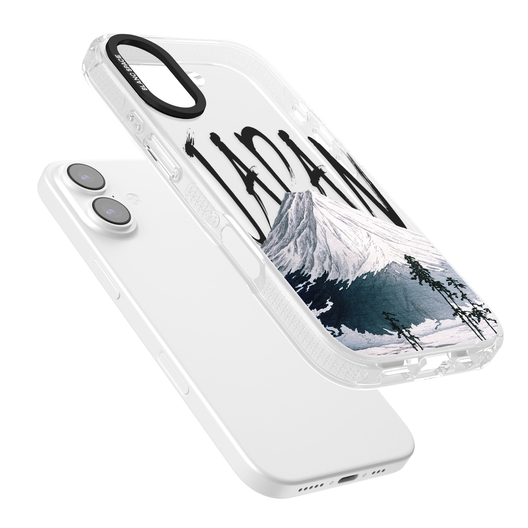 Mount Fuji Cutout iPhone 17 Impact Air Clear Phone Case Colours