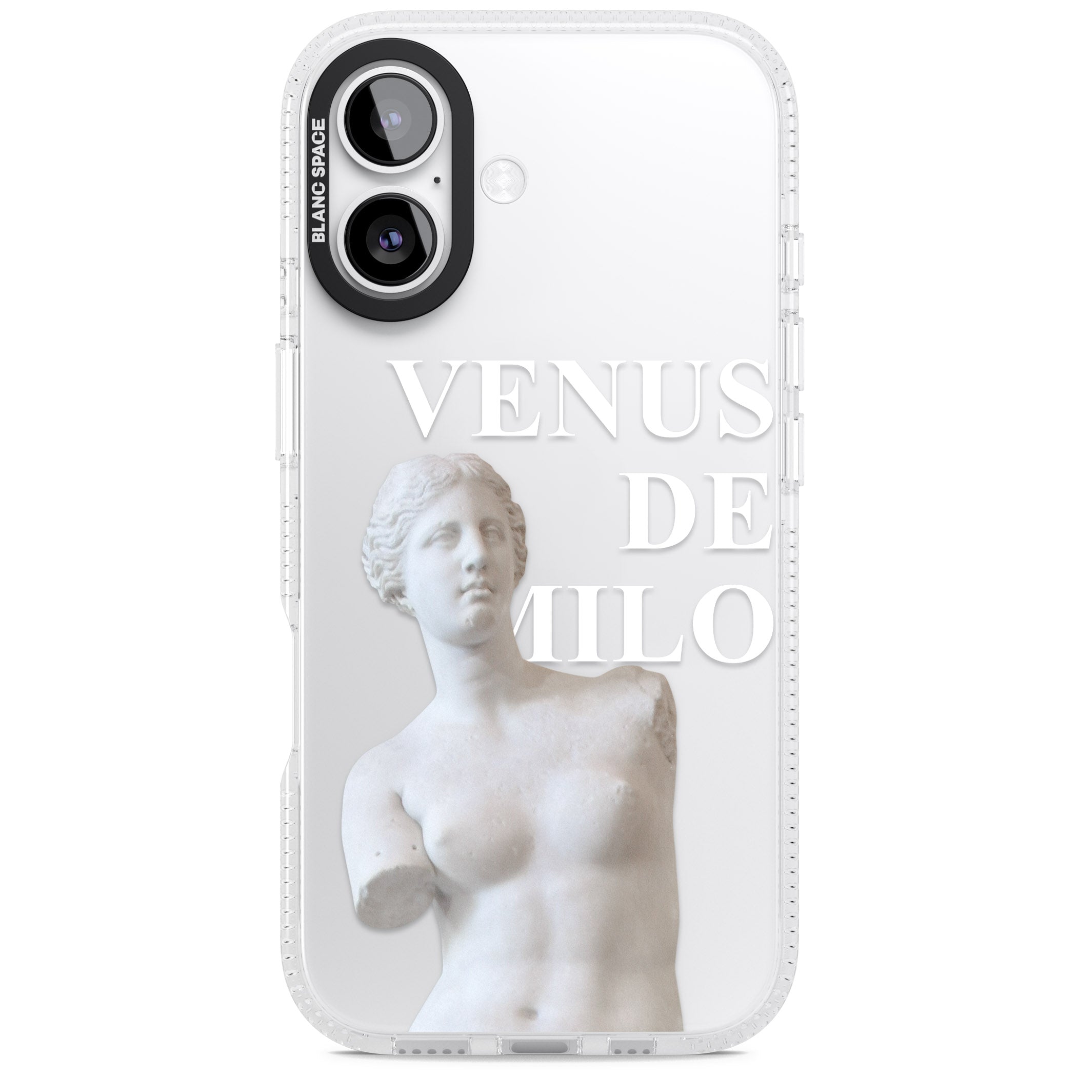 Venus De Milo Cutout iPhone 17 Impact Air Clear Phone Case