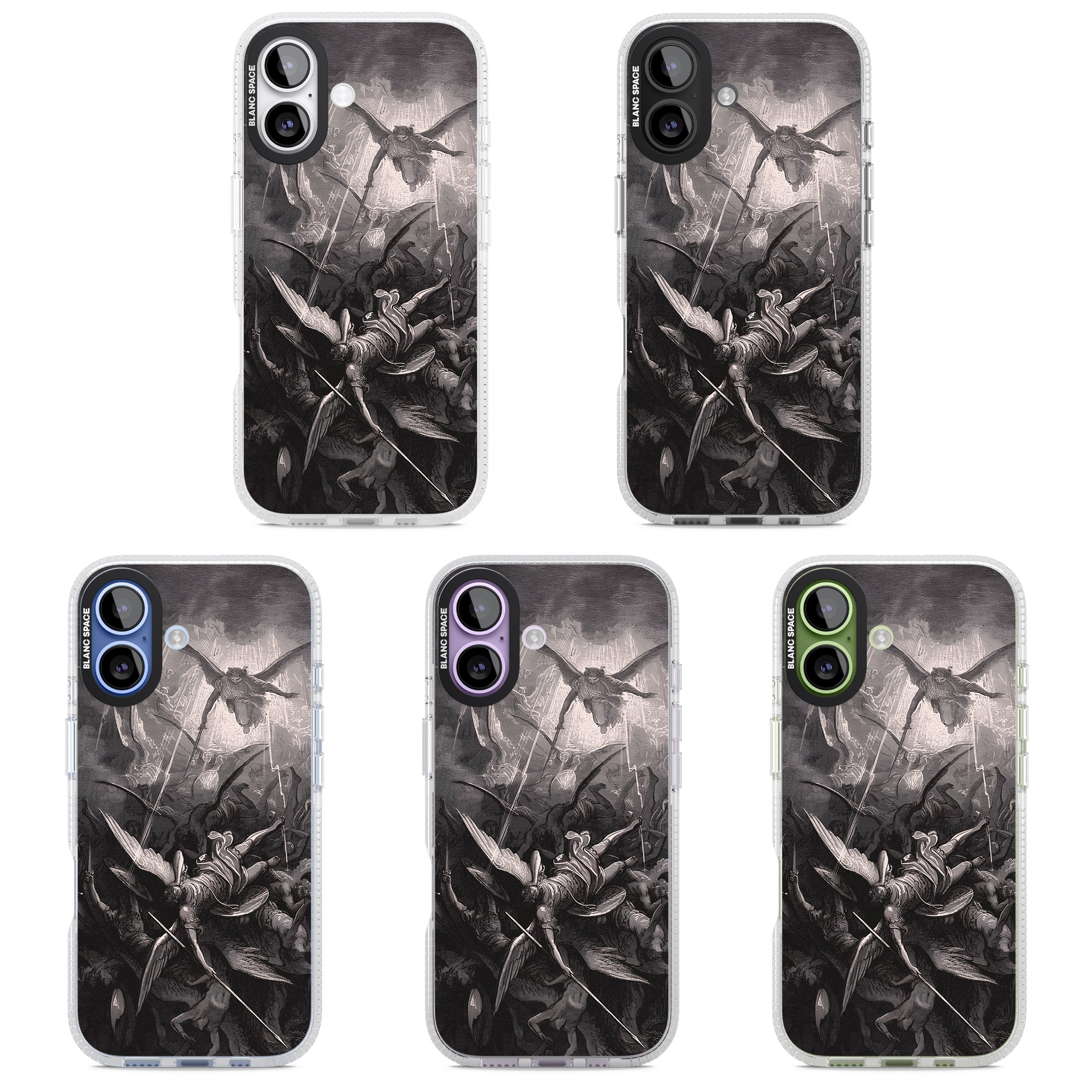 Paradise Lost iPhone 17 Impact Air Clear Phone Case APT Impact Protection
