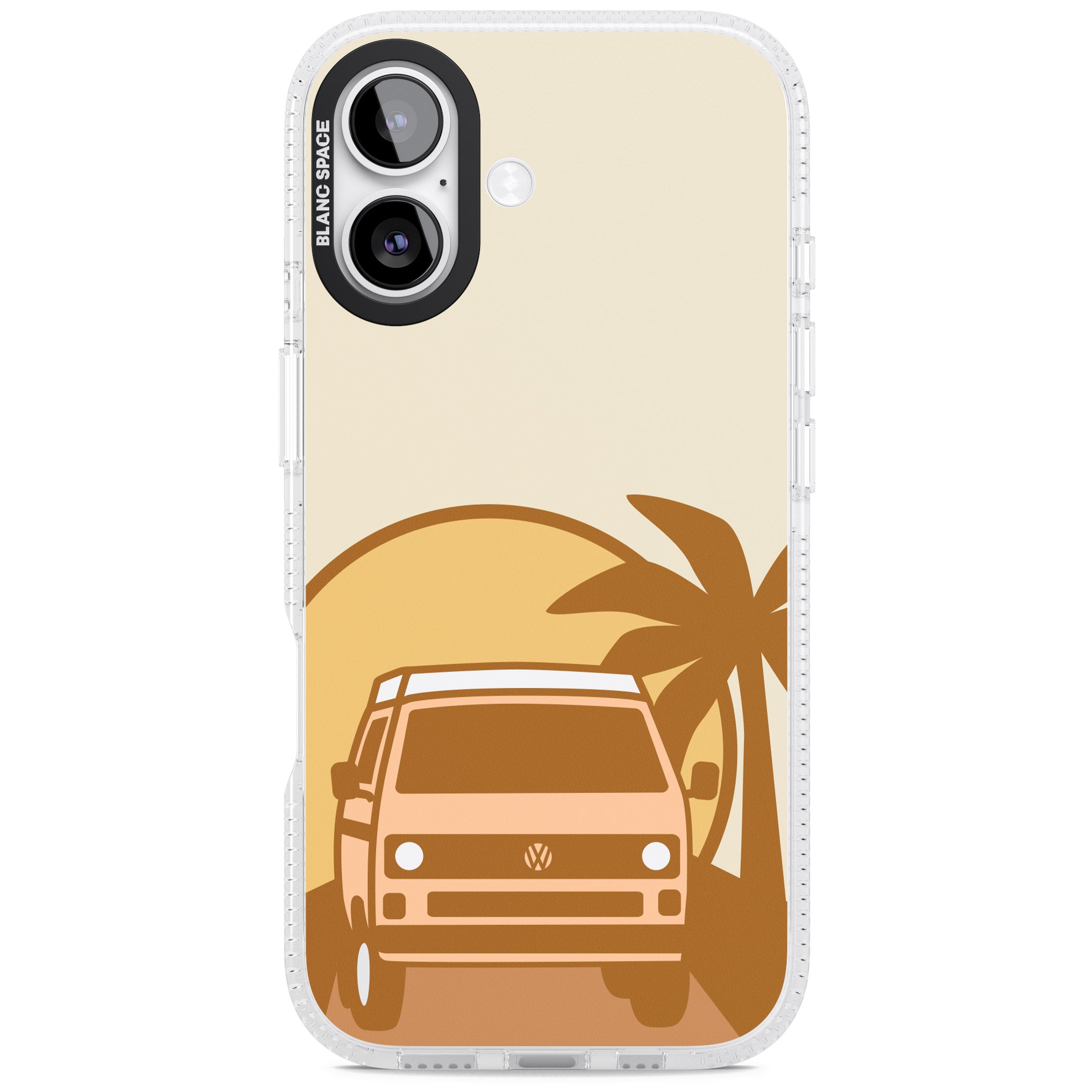 Sunset Van iPhone 17 Impact Air Clear Phone Case