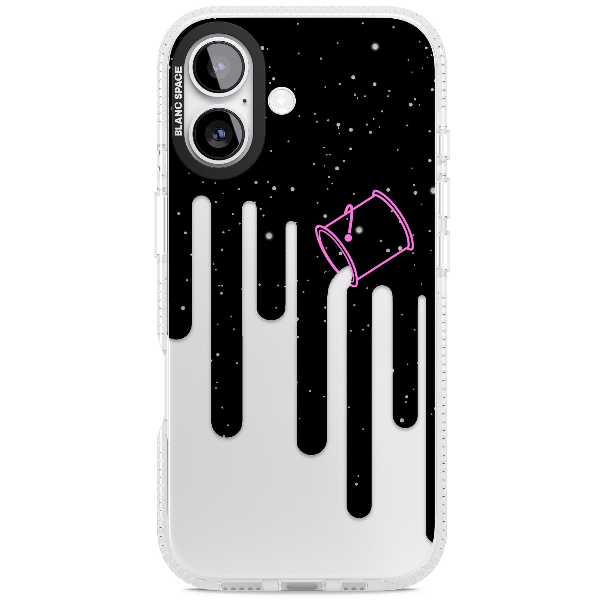Cosmic Drip iPhone 17 Impact Air Clear Phone Case