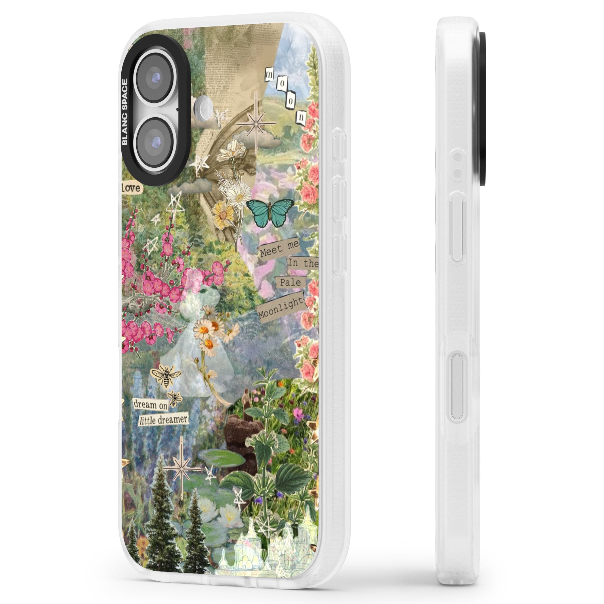 Spring Day iPhone 17 Impact Air Clear Phone Case Side Profile