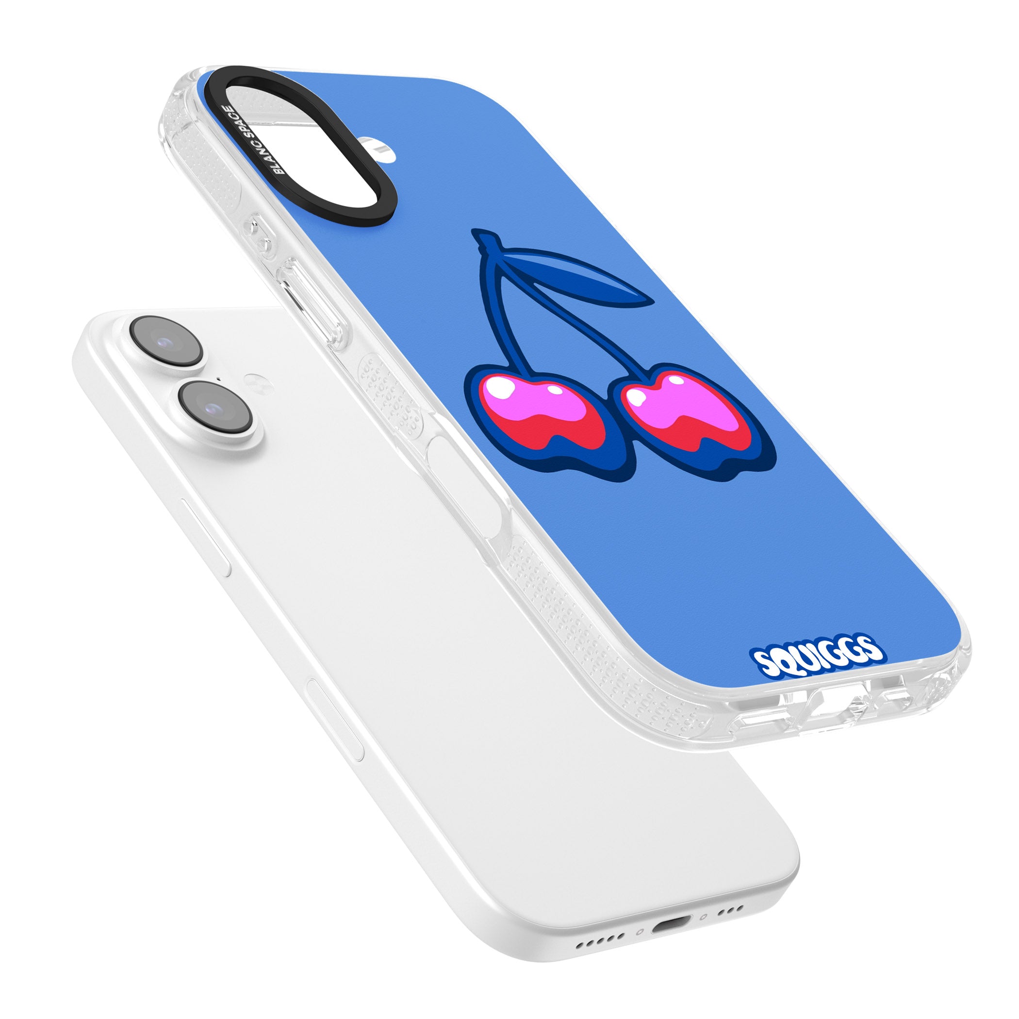 Cherry Bomb iPhone 17 Impact Air Clear Phone Case Colours