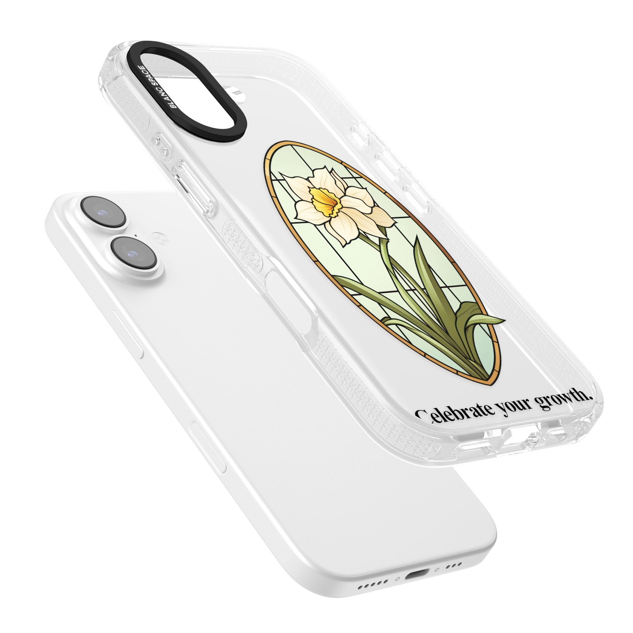 Celebrate Your Growth iPhone 17 Impact Air Clear Phone Case Colours