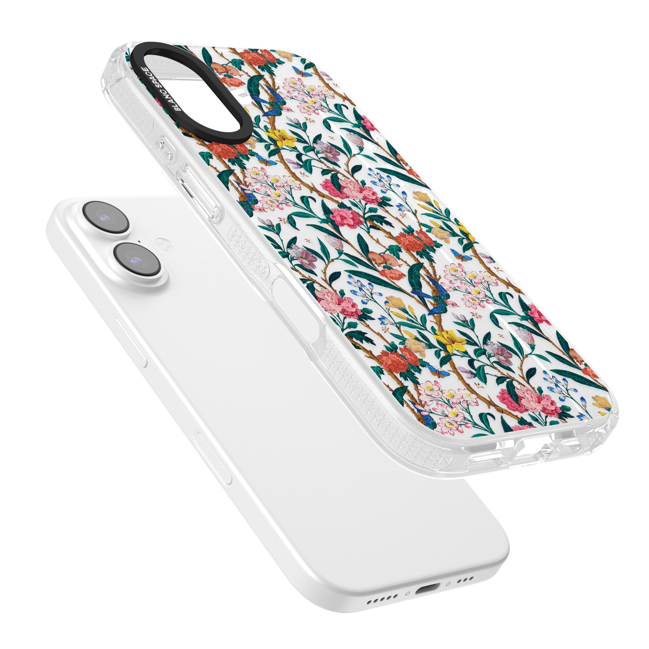 Vines & Flowers iPhone 17 Impact Air Clear Phone Case Colours