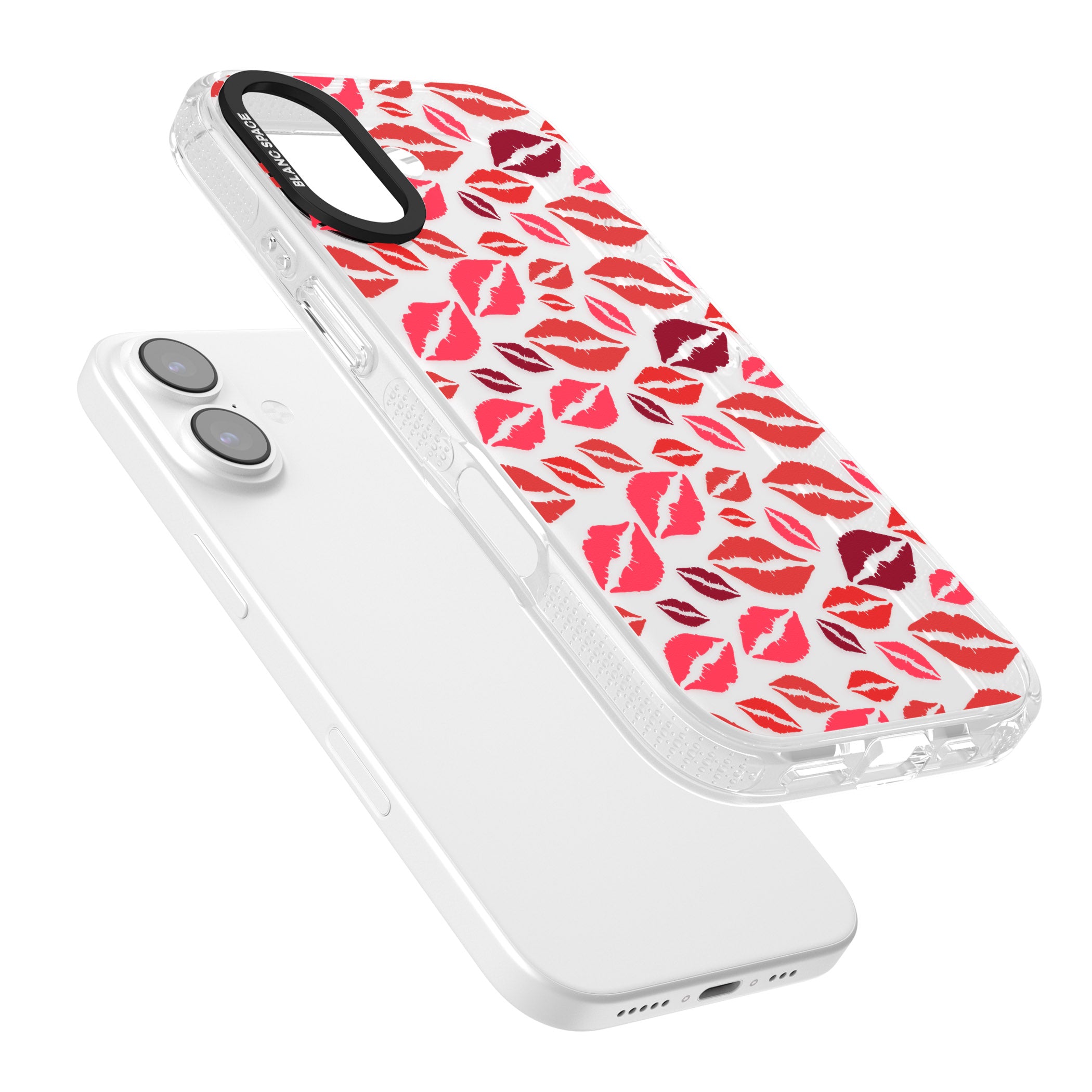 Lips Pattern iPhone 17 Impact Air Clear Phone Case Colours