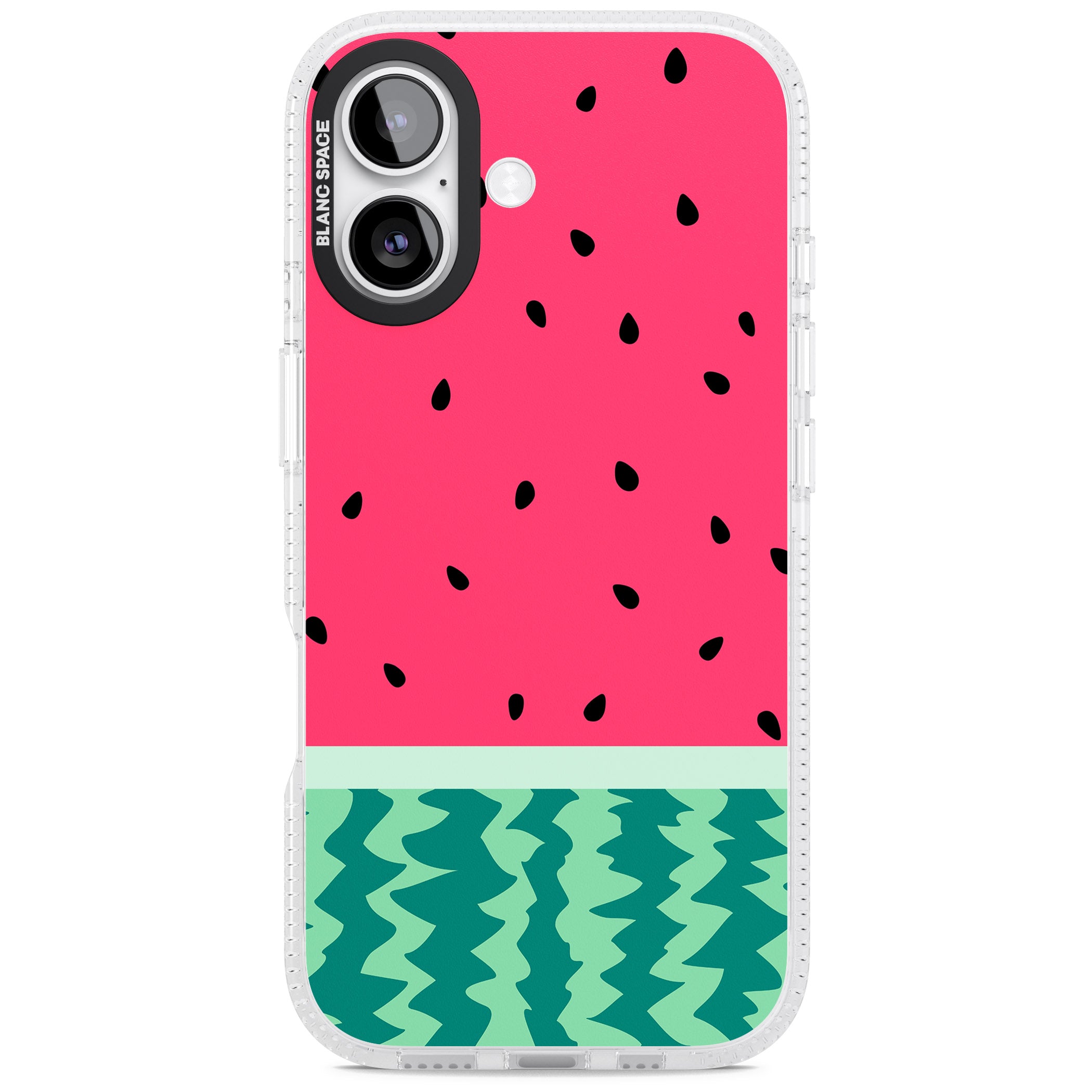 Full Watermelon iPhone 17 Impact Air Clear Phone Case