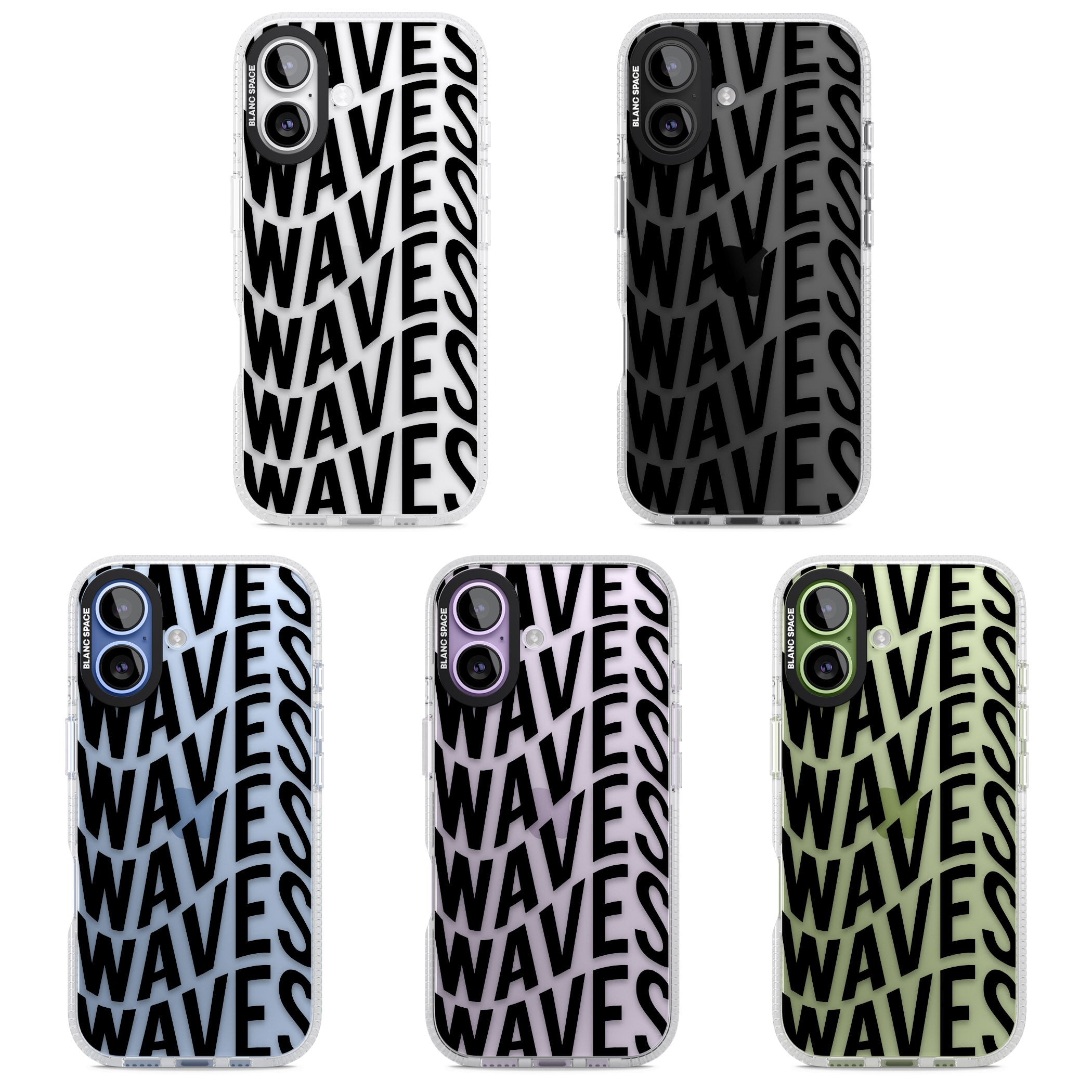 Waves iPhone 17 Impact Air Clear Phone Case APT Impact Protection