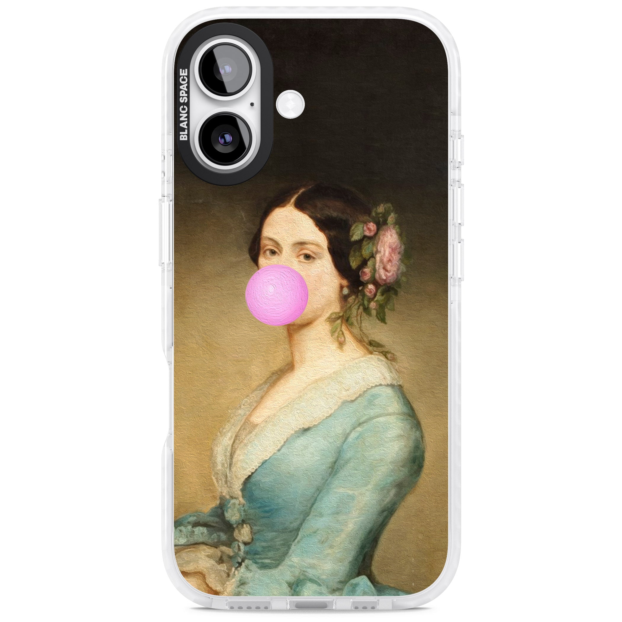 Bubblegum Renaissance iPhone 17 Impact Clear Phone Case
