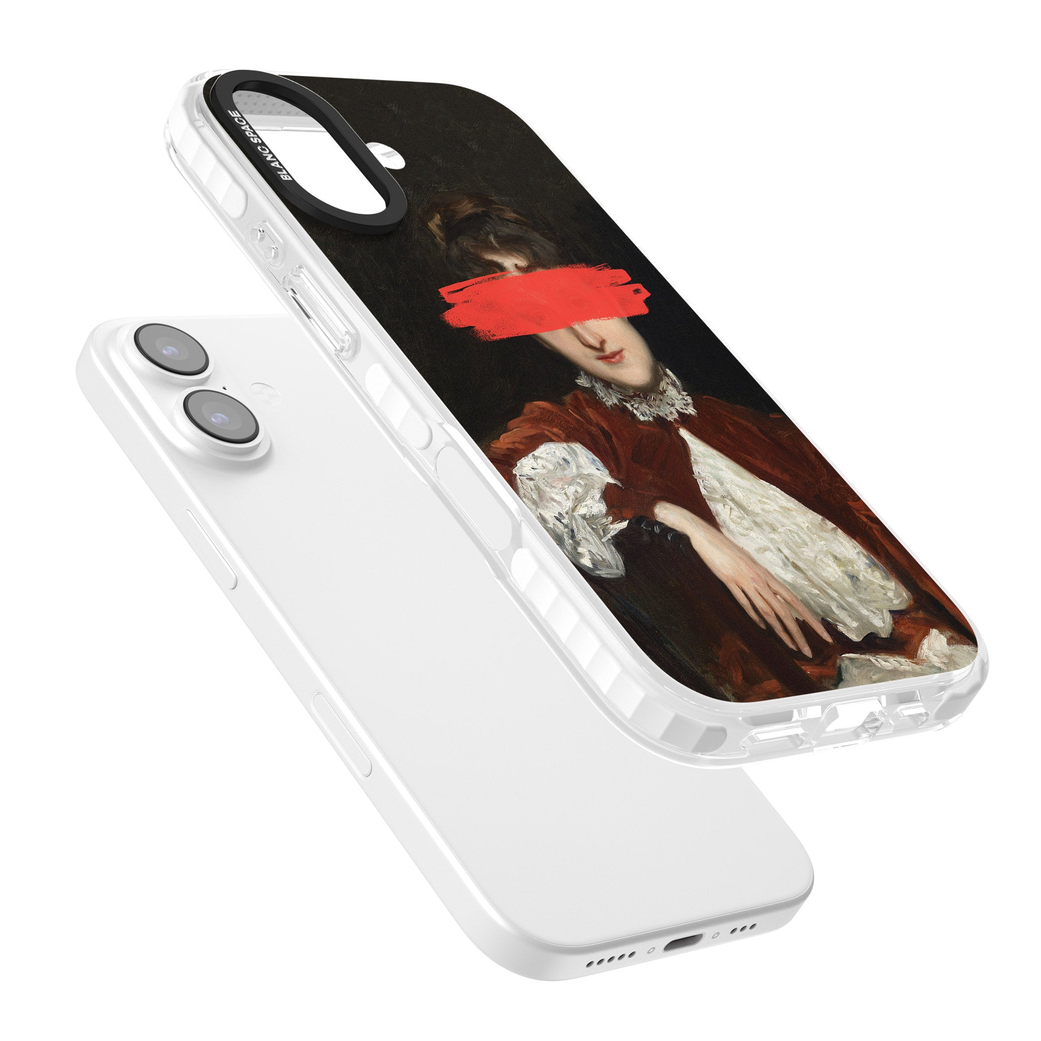 Paint Stroke iPhone 17 Impact Clear Phone Case Colours