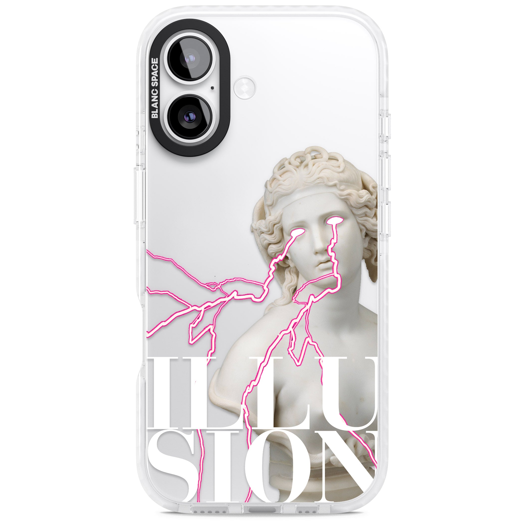 Illusion iPhone 17 Impact Clear Phone Case