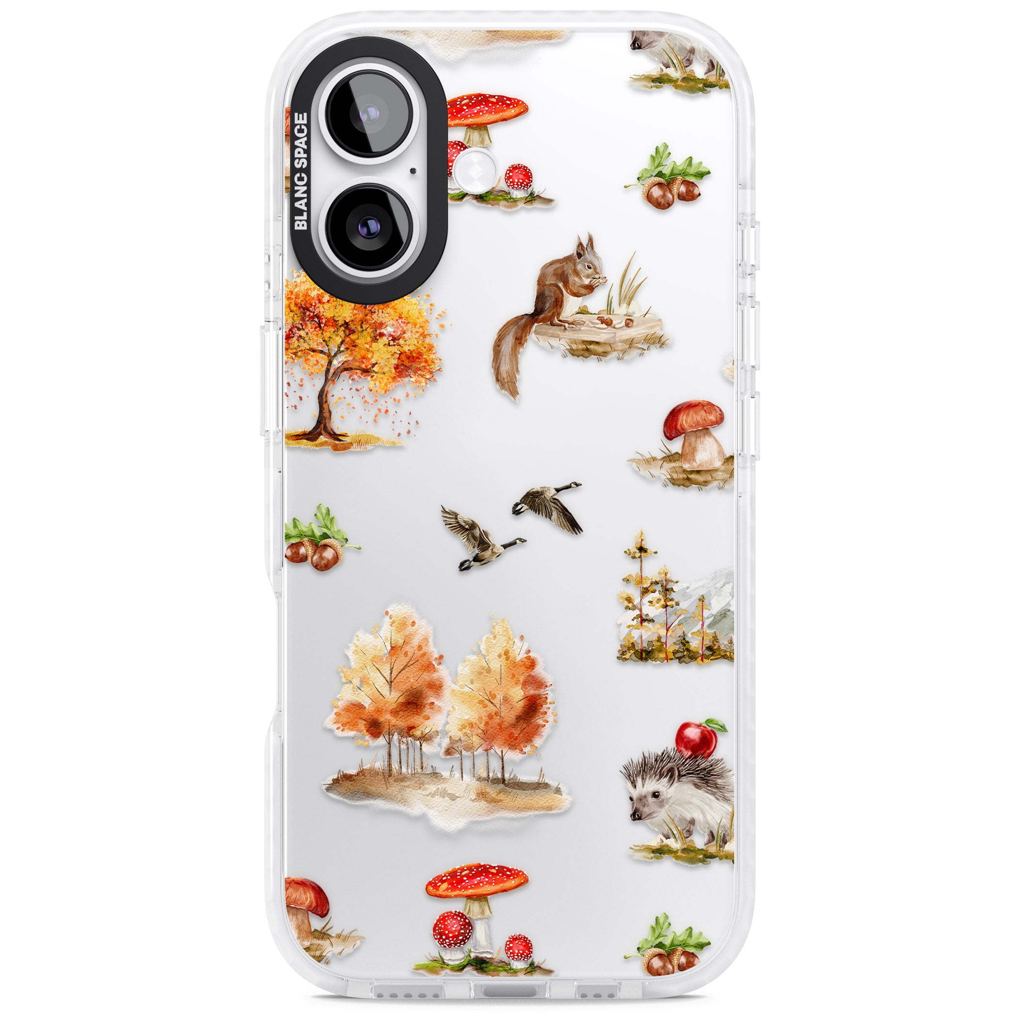 Fall Forest Friends iPhone 17 Impact Clear Phone Case