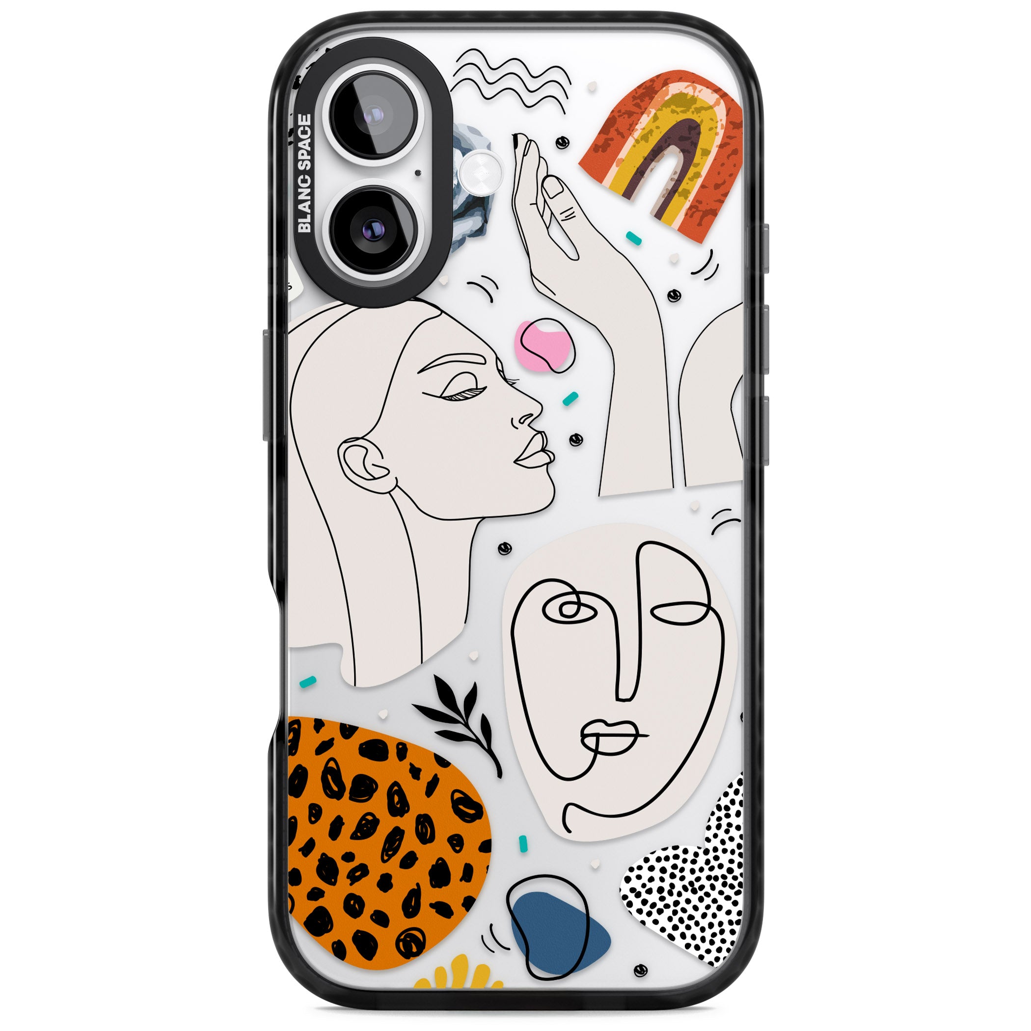 Artistic Expression Scrapbook iPhone 17 Impact Black Phone Case