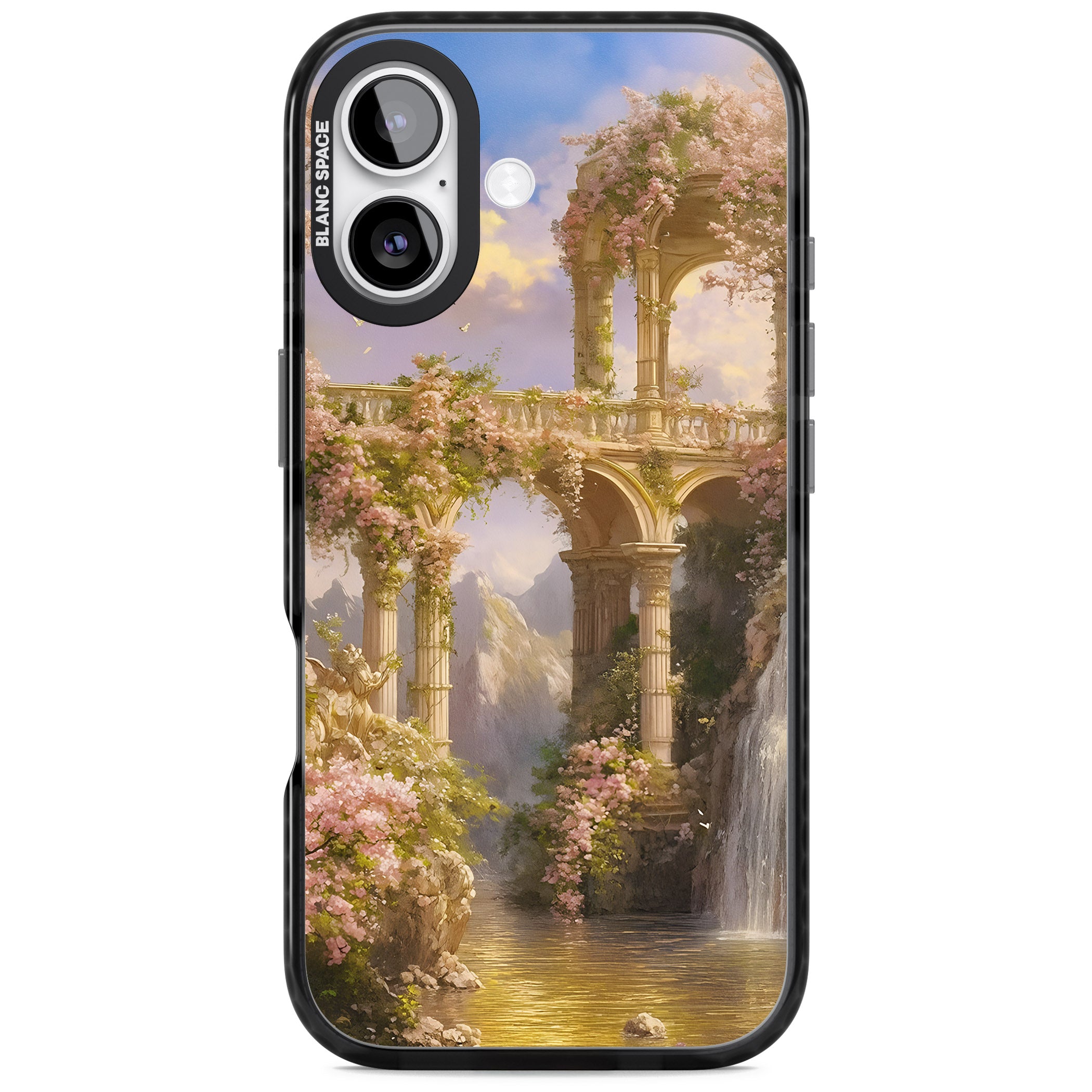 Castle River iPhone 17 Impact Black Phone Case