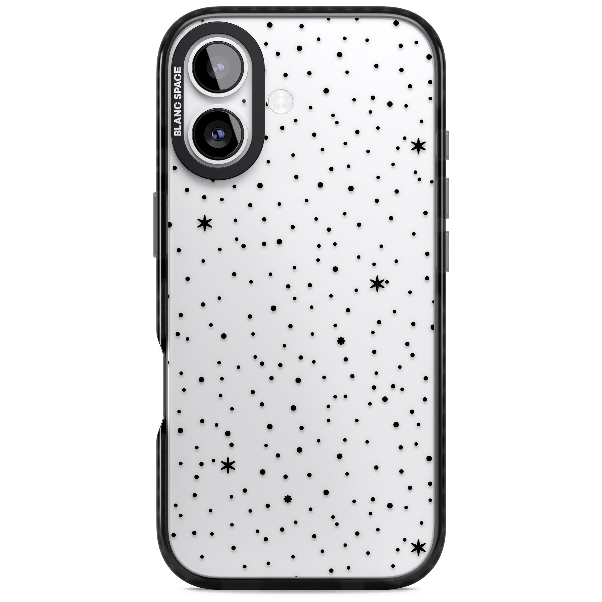 Celestial Starry Sky (Black) iPhone 17 Impact Black Phone Case