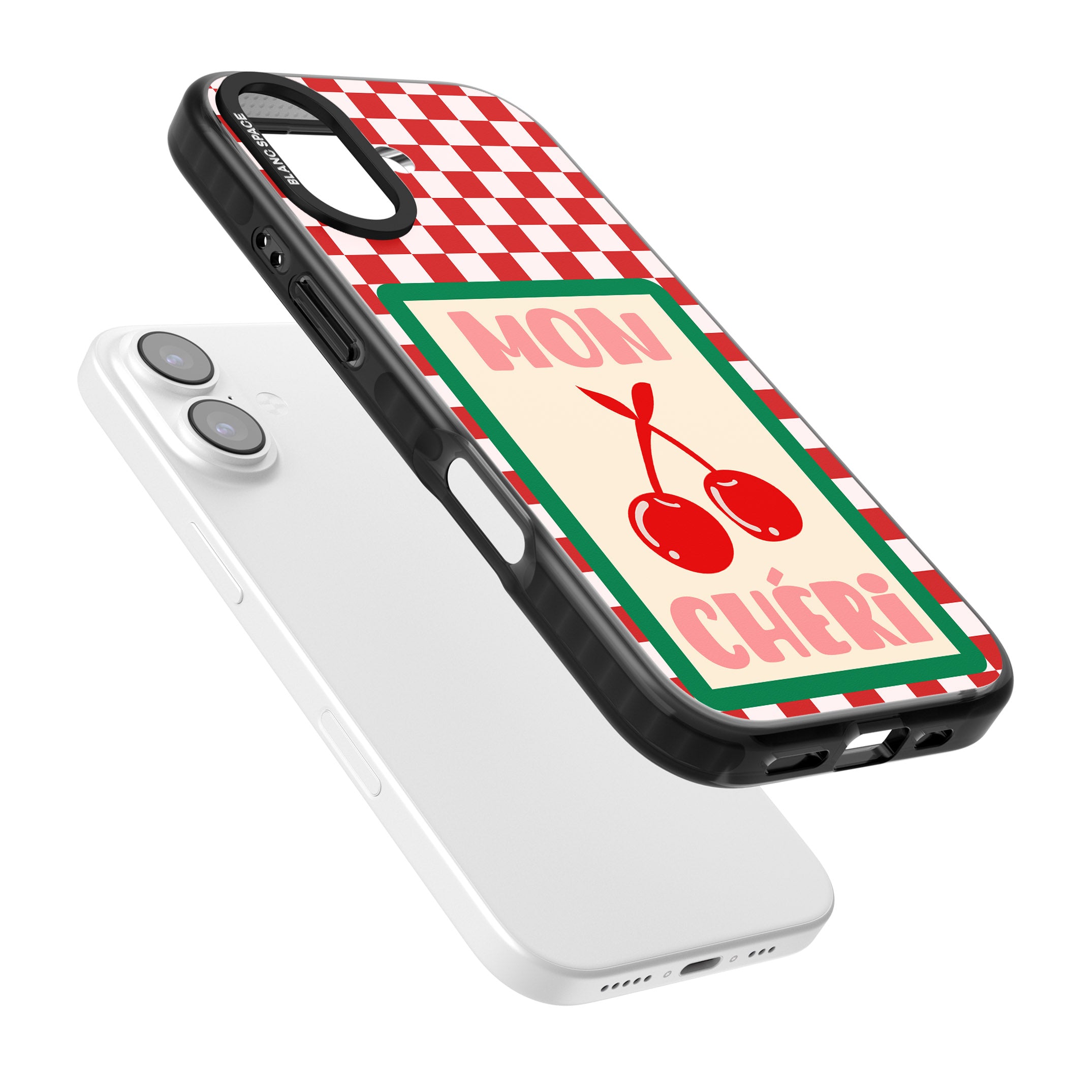 Mon Cheri iPhone 17 Impact Black Phone Case Colours