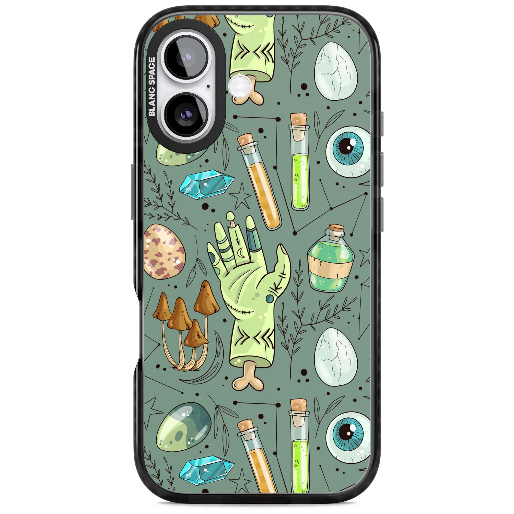 Experimental Cartoon Halloween Pattern