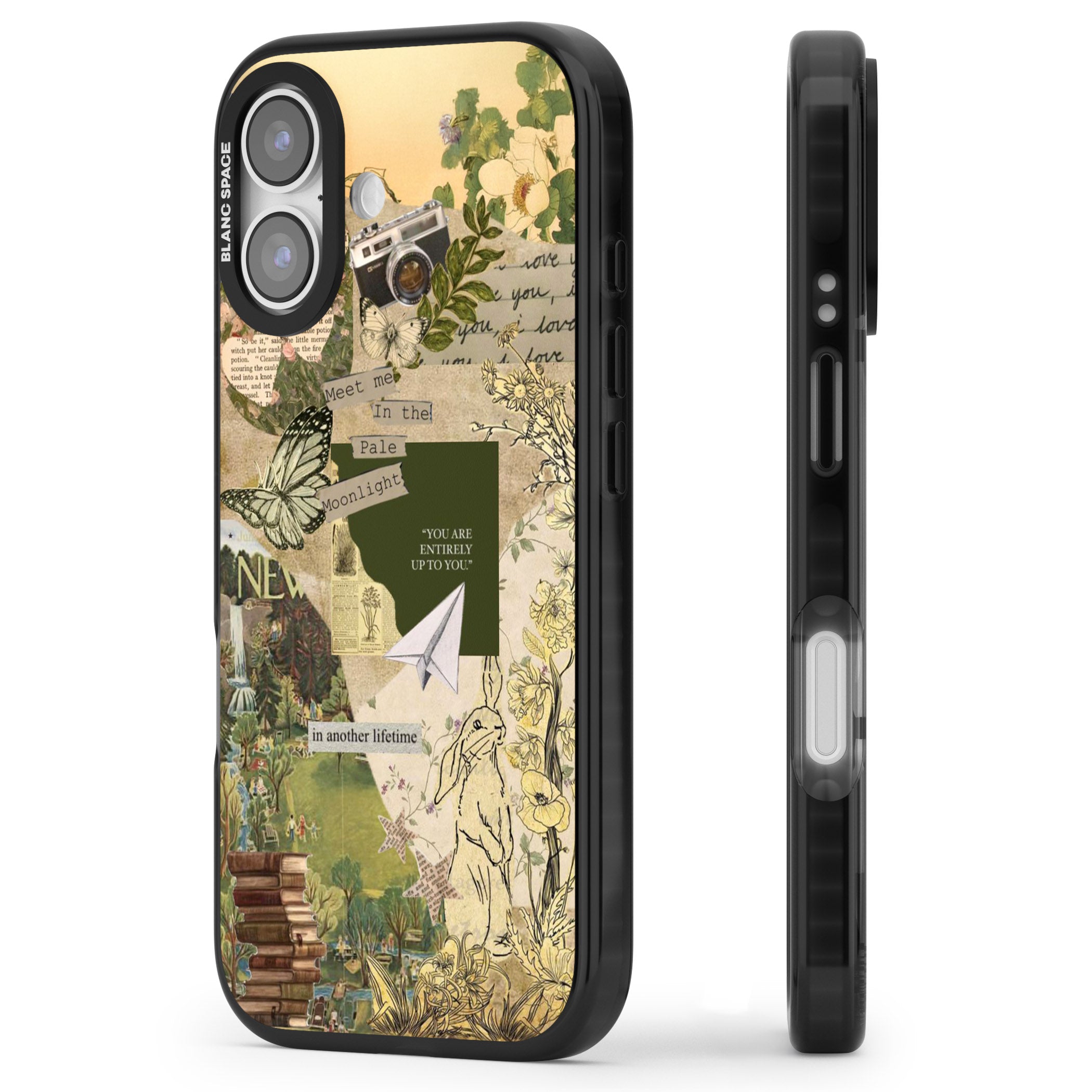 Country Wonderland iPhone 17 Impact Black Phone Case Side Profile