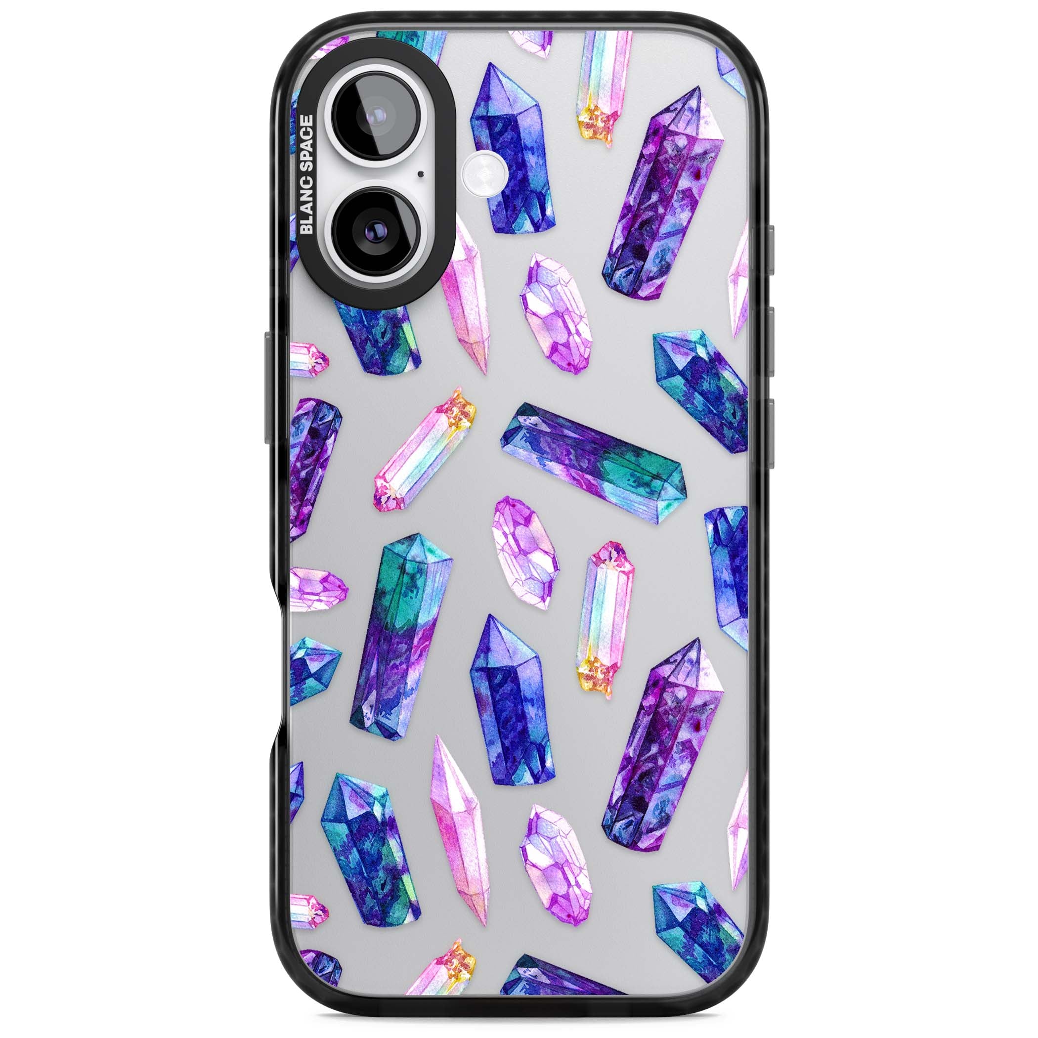 Iridescent Prism Crystals