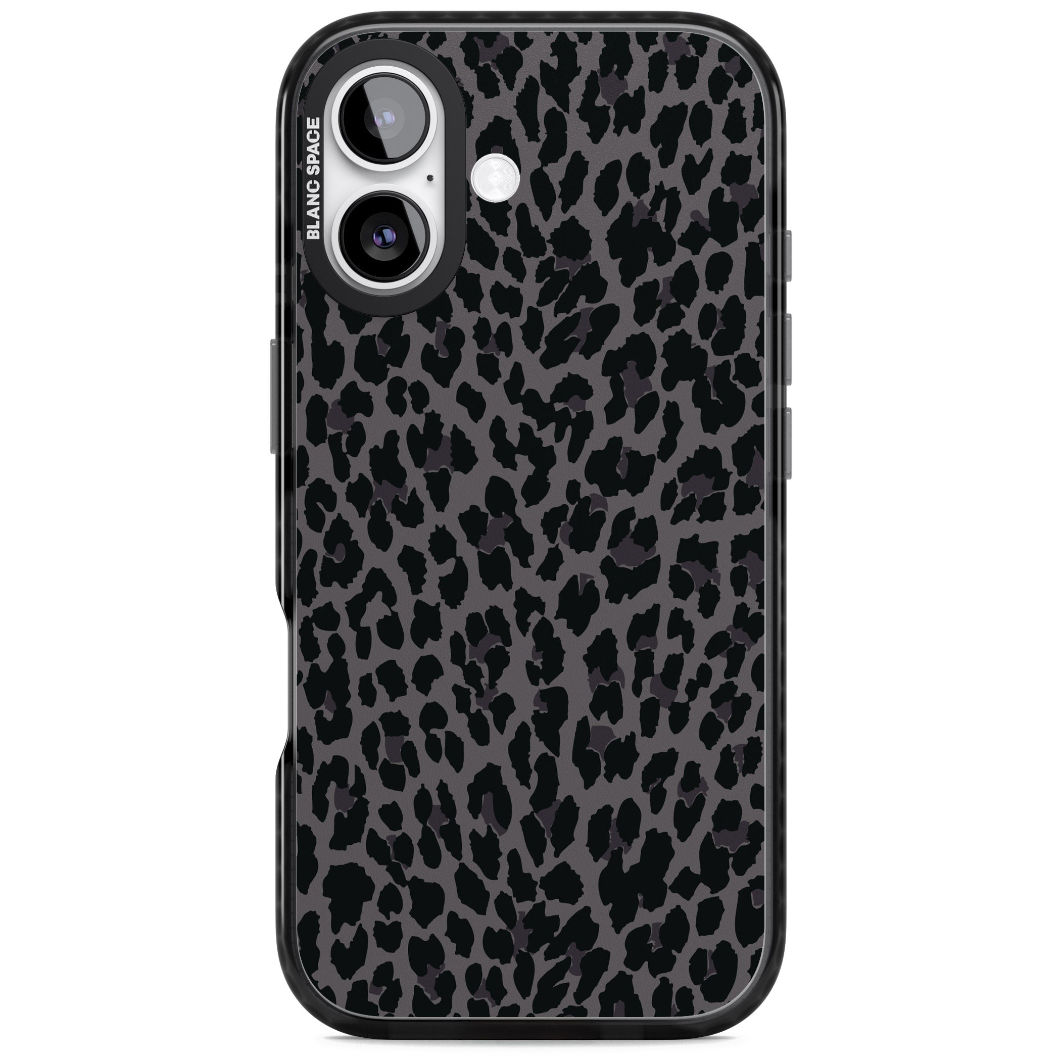 Dark Animal Print iPhone 17 Impact Black Phone Case