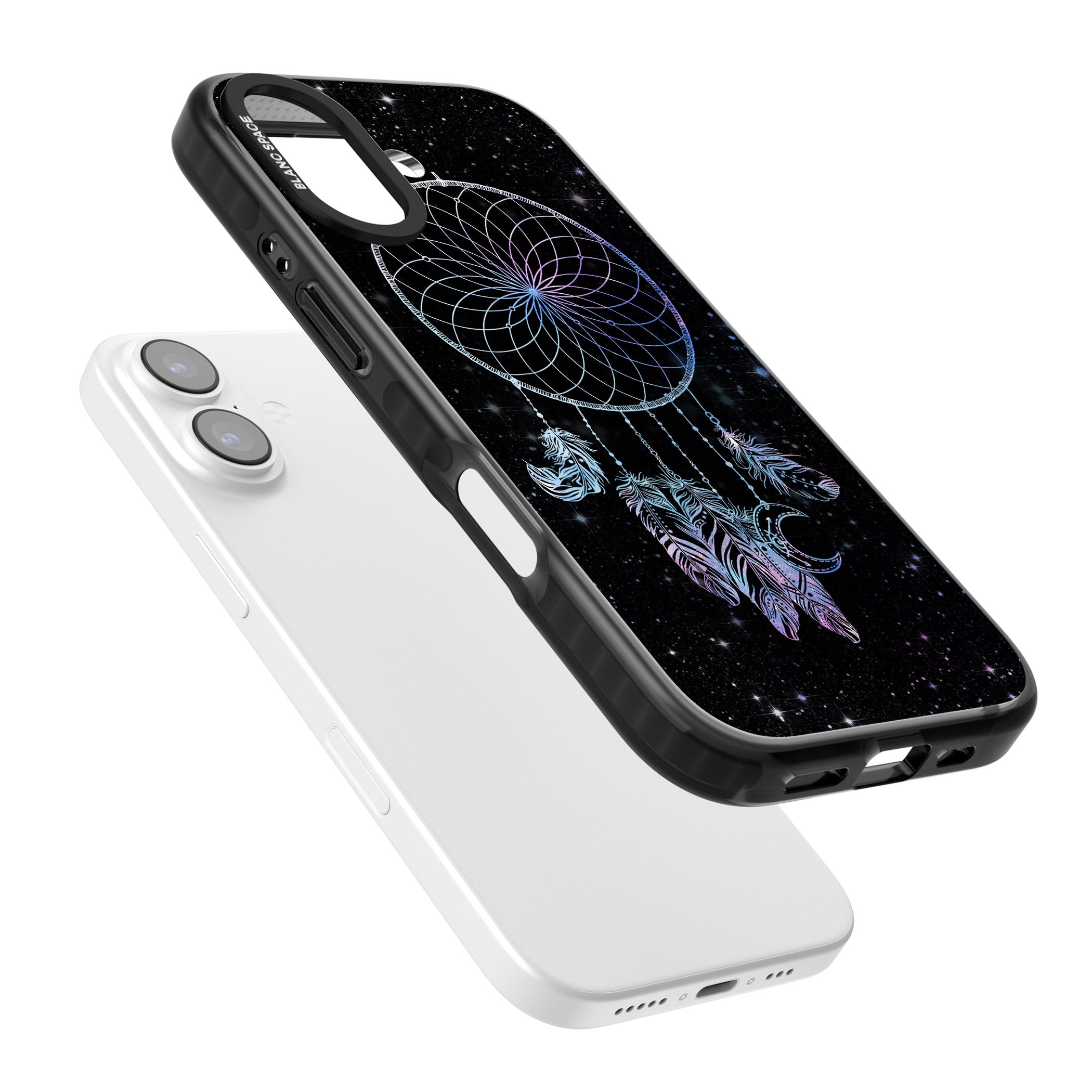 Dreamcatcher Galaxy iPhone 17 Impact Black Phone Case Colours