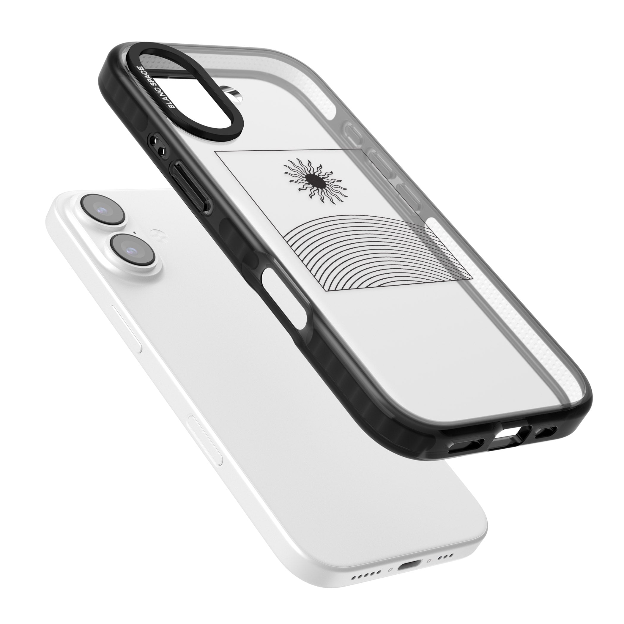 Cosmic Radiance iPhone 17 Impact Black Phone Case Colours