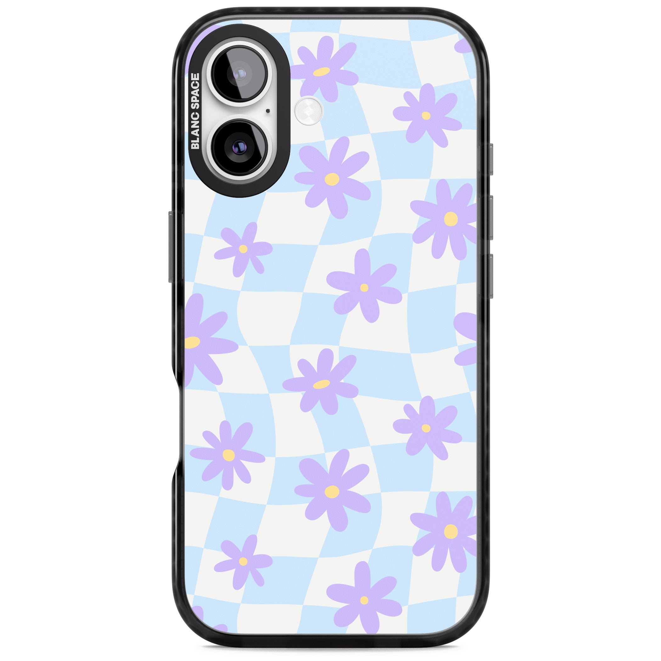 Serene Skies & Flowers iPhone 17 Impact Black Phone Case