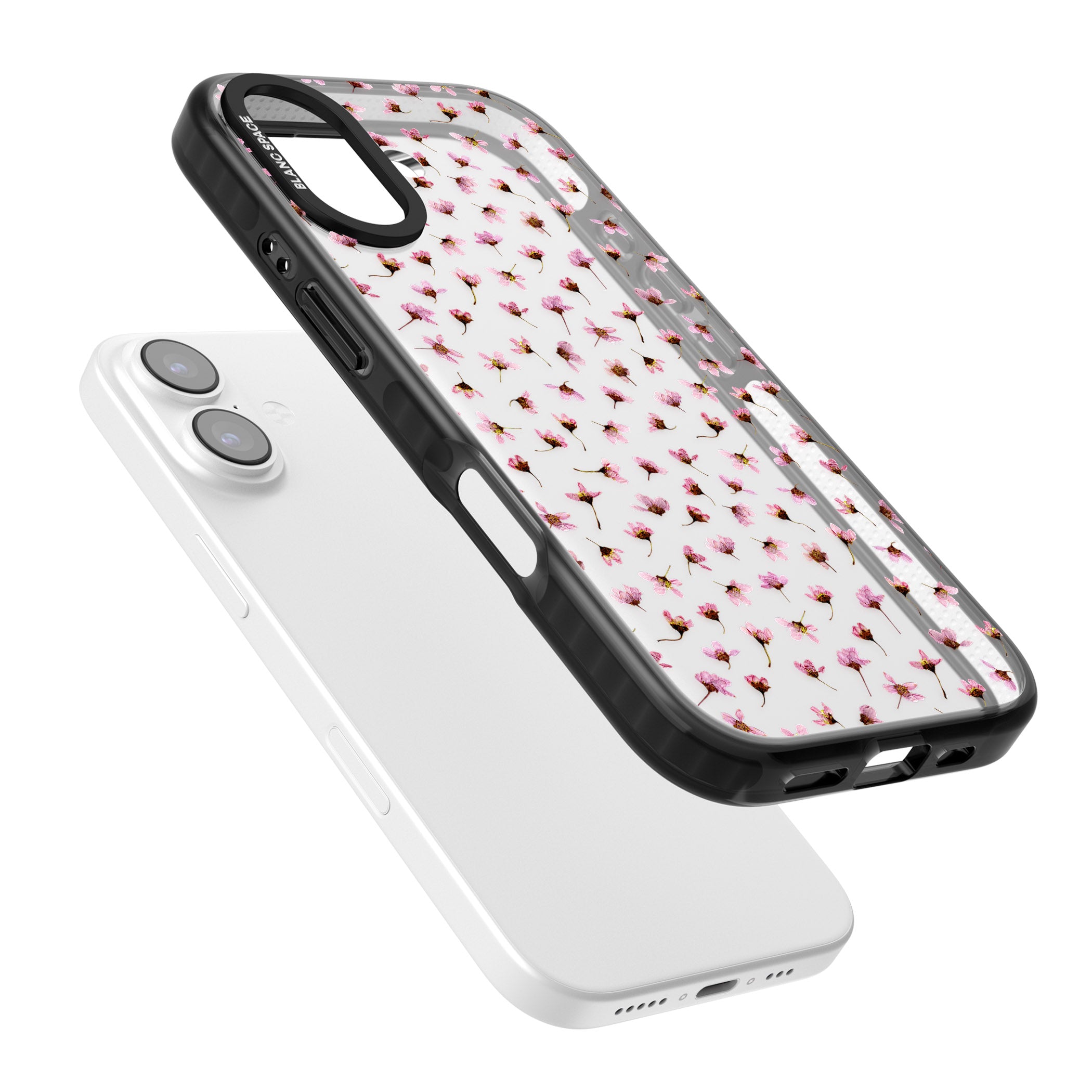 Pink Blossom iPhone 17 Impact Black Phone Case Colours