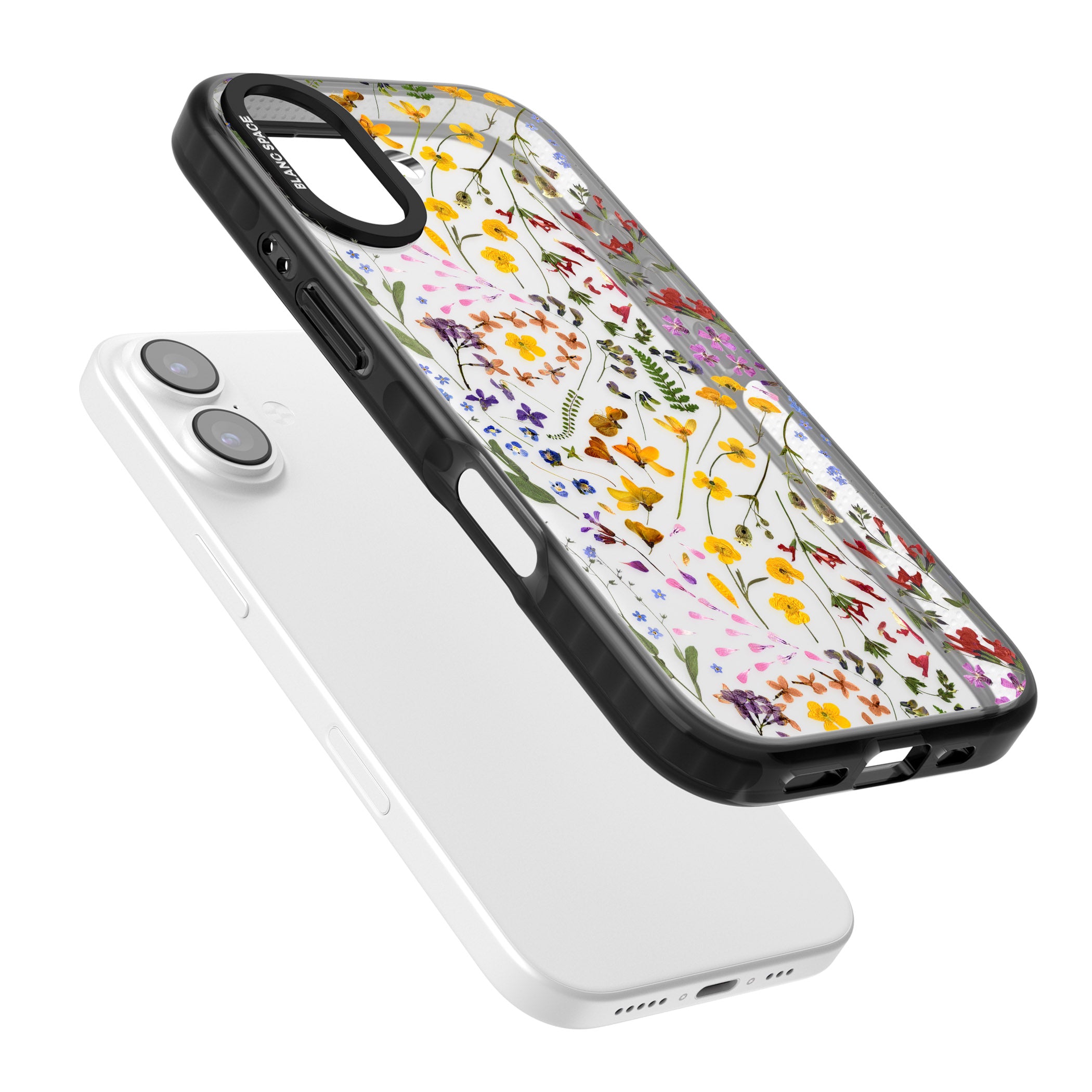 Wildflower iPhone 17 Impact Black Phone Case Colours